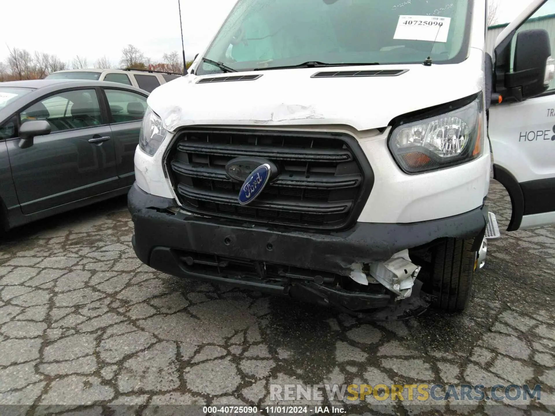 11 fotografías del automóvil dañado 1FDVU5XG2LKB79334 FORD TRANSIT-350 PASSENGER VAN 2021