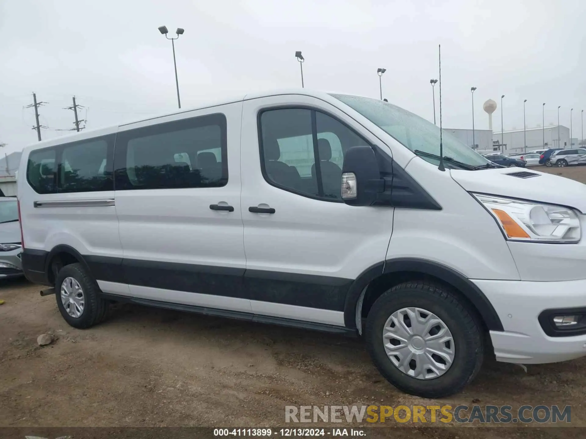 12 fotografías del automóvil dañado 1FBAX2Y82NKA48363 FORD TRANSIT-350 PASSENGER VAN 2022