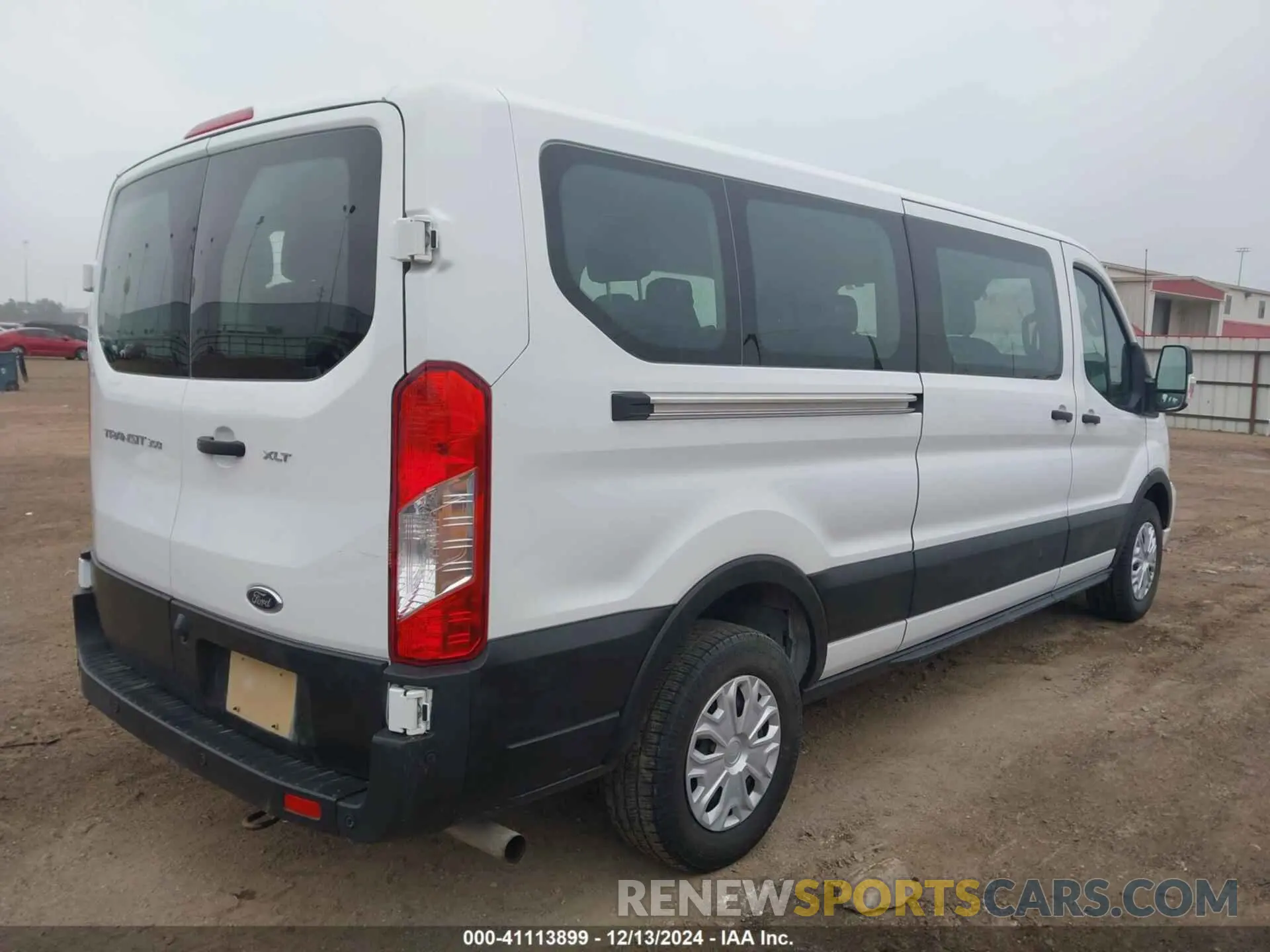 4 fotografías del automóvil dañado 1FBAX2Y82NKA48363 FORD TRANSIT-350 PASSENGER VAN 2022