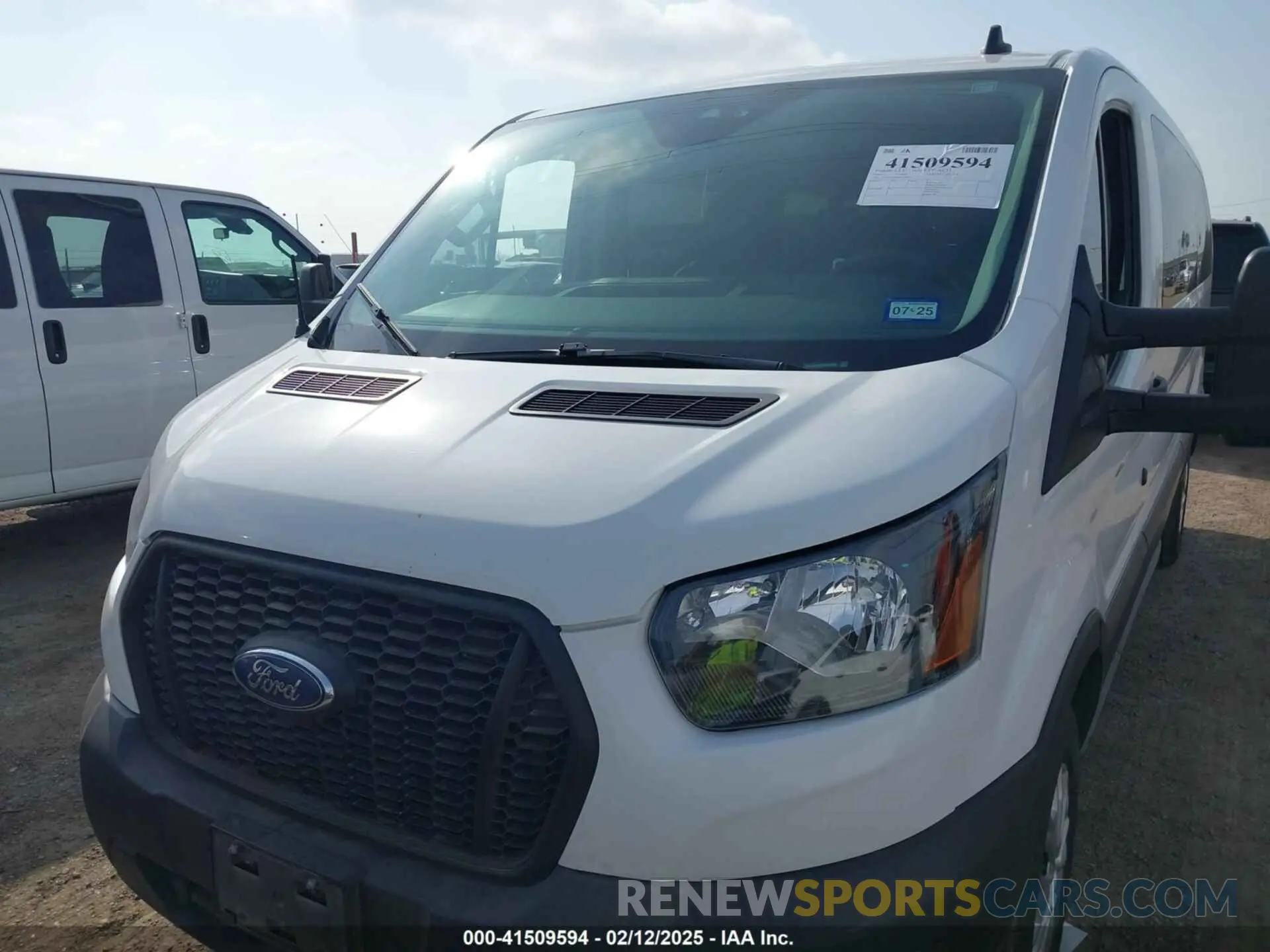 6 fotografías del automóvil dañado 1FBAX2Y85NKA67506 FORD TRANSIT-350 PASSENGER VAN 2022