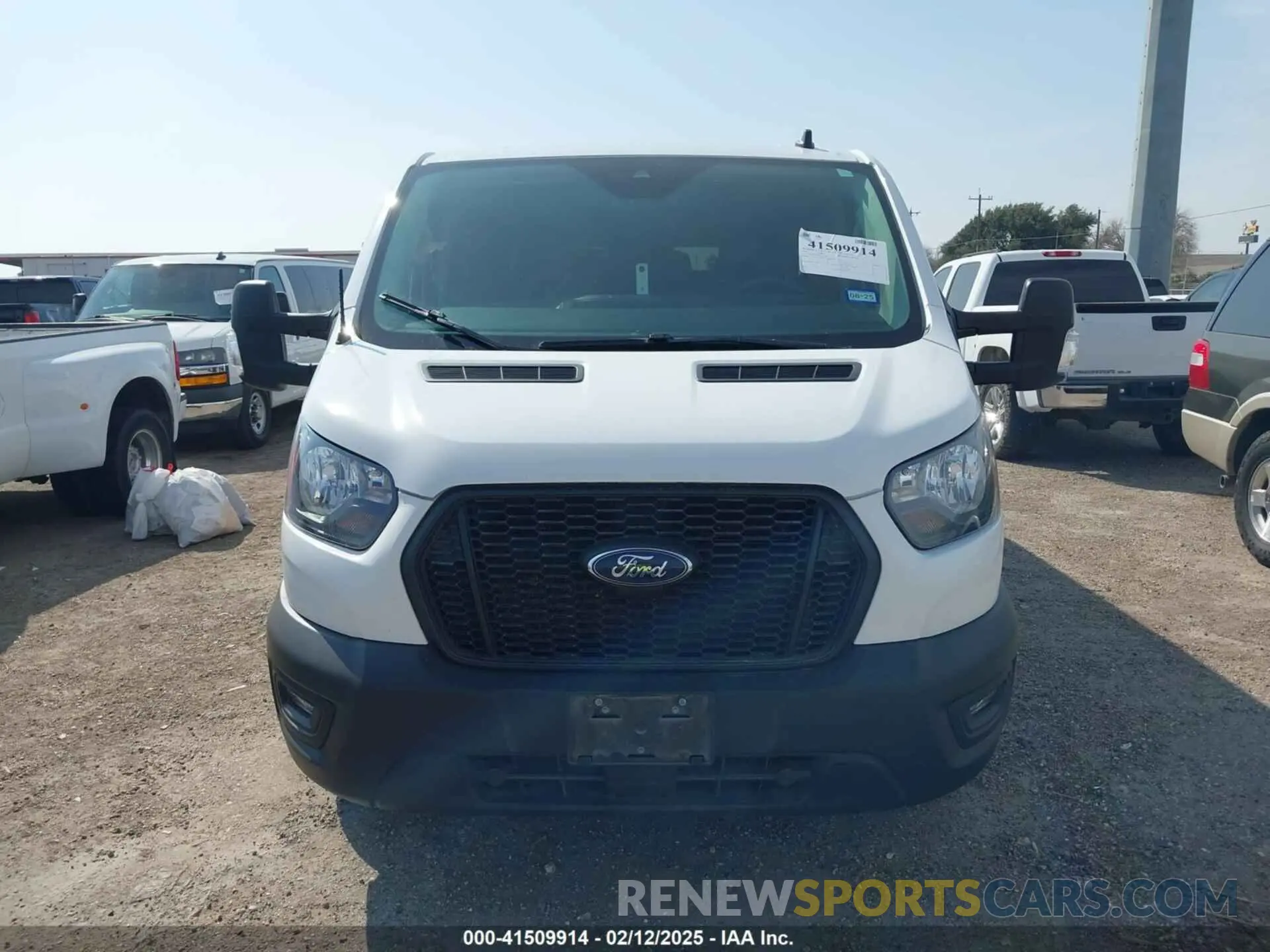12 fotografías del automóvil dañado 1FBAX2Y85NKA67540 FORD TRANSIT-350 PASSENGER VAN 2022