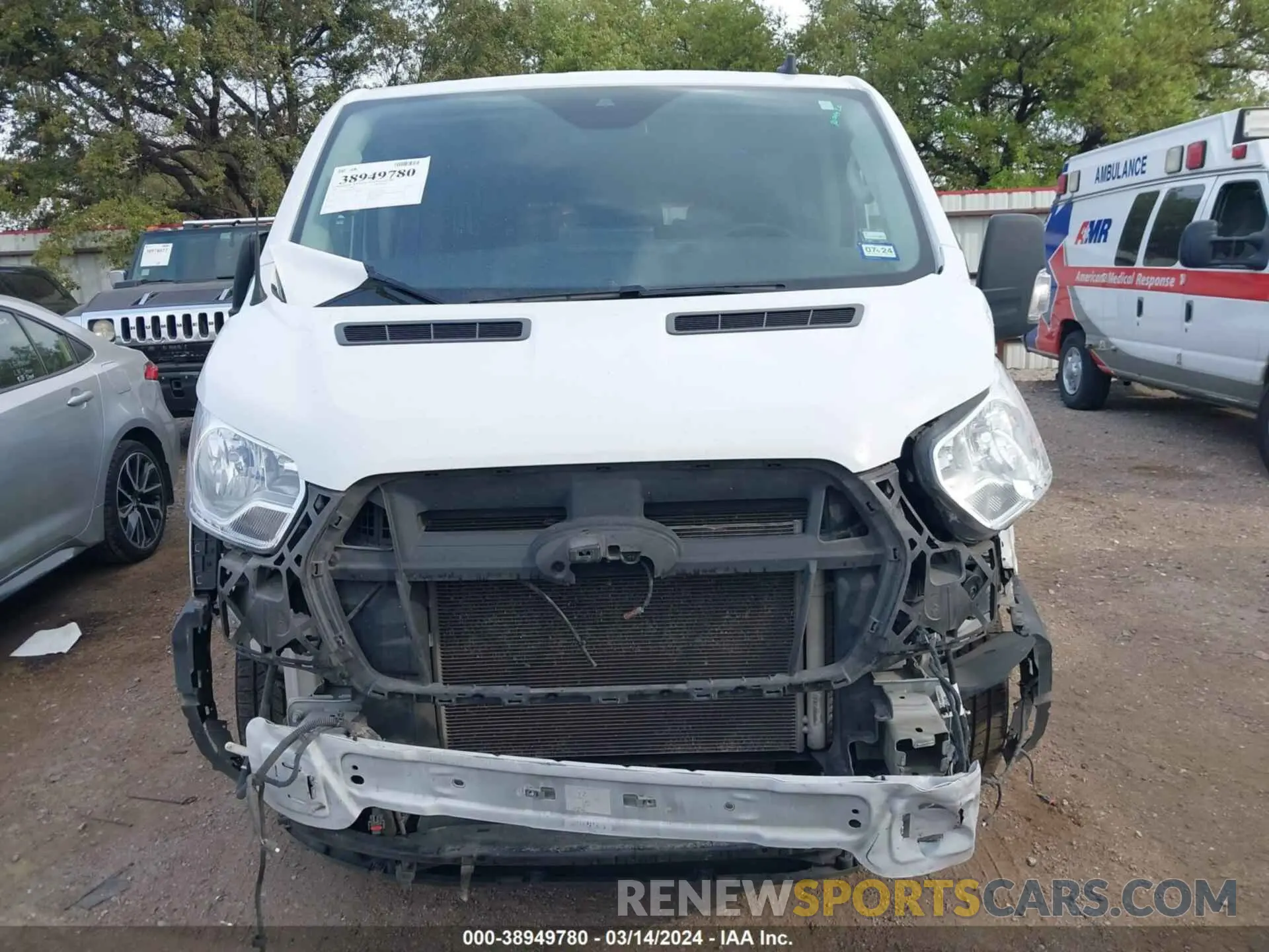 13 fotografías del automóvil dañado 1FBAX2Y86NKA79079 FORD TRANSIT-350 PASSENGER VAN 2022