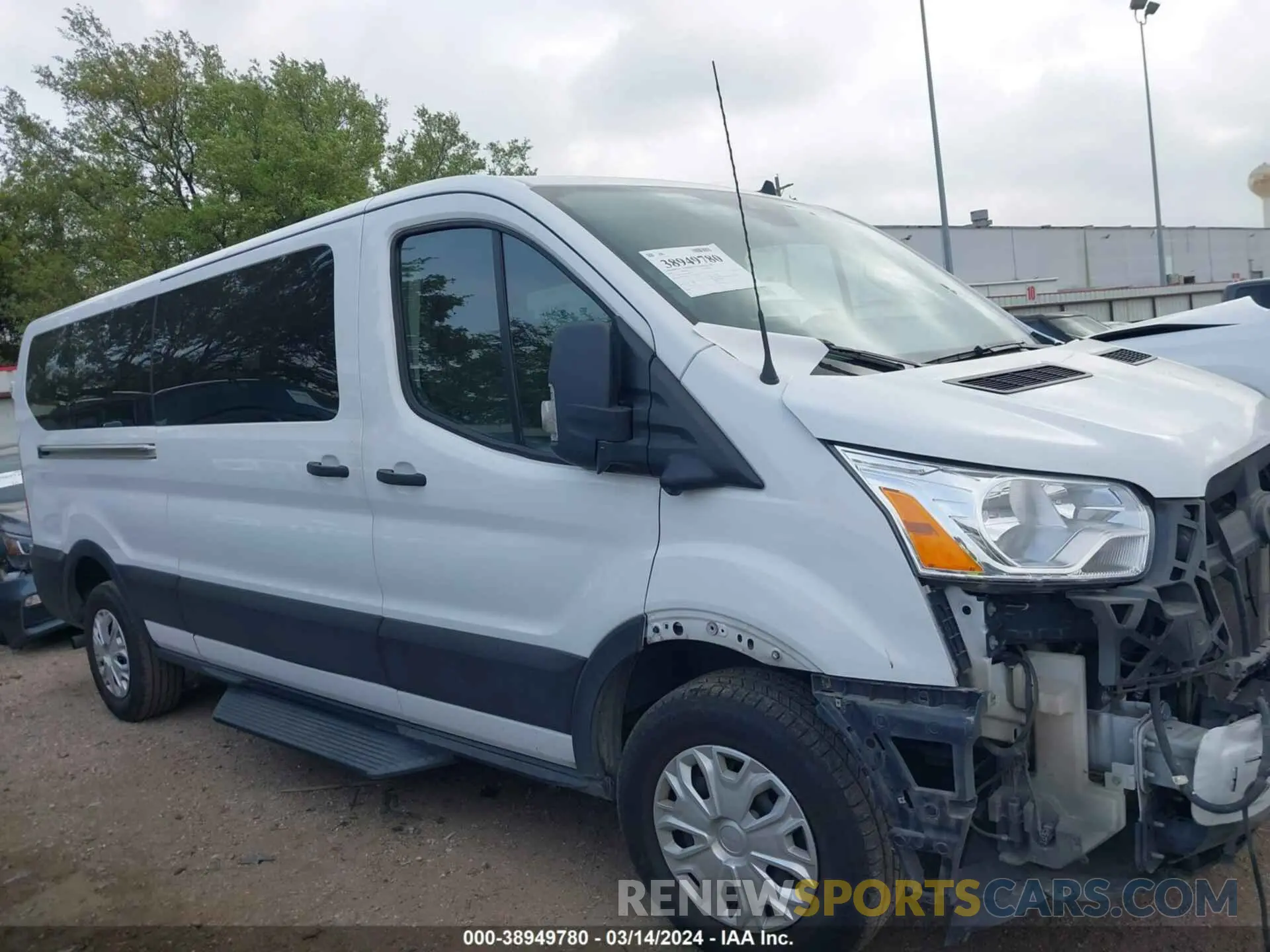 14 fotografías del automóvil dañado 1FBAX2Y86NKA79079 FORD TRANSIT-350 PASSENGER VAN 2022