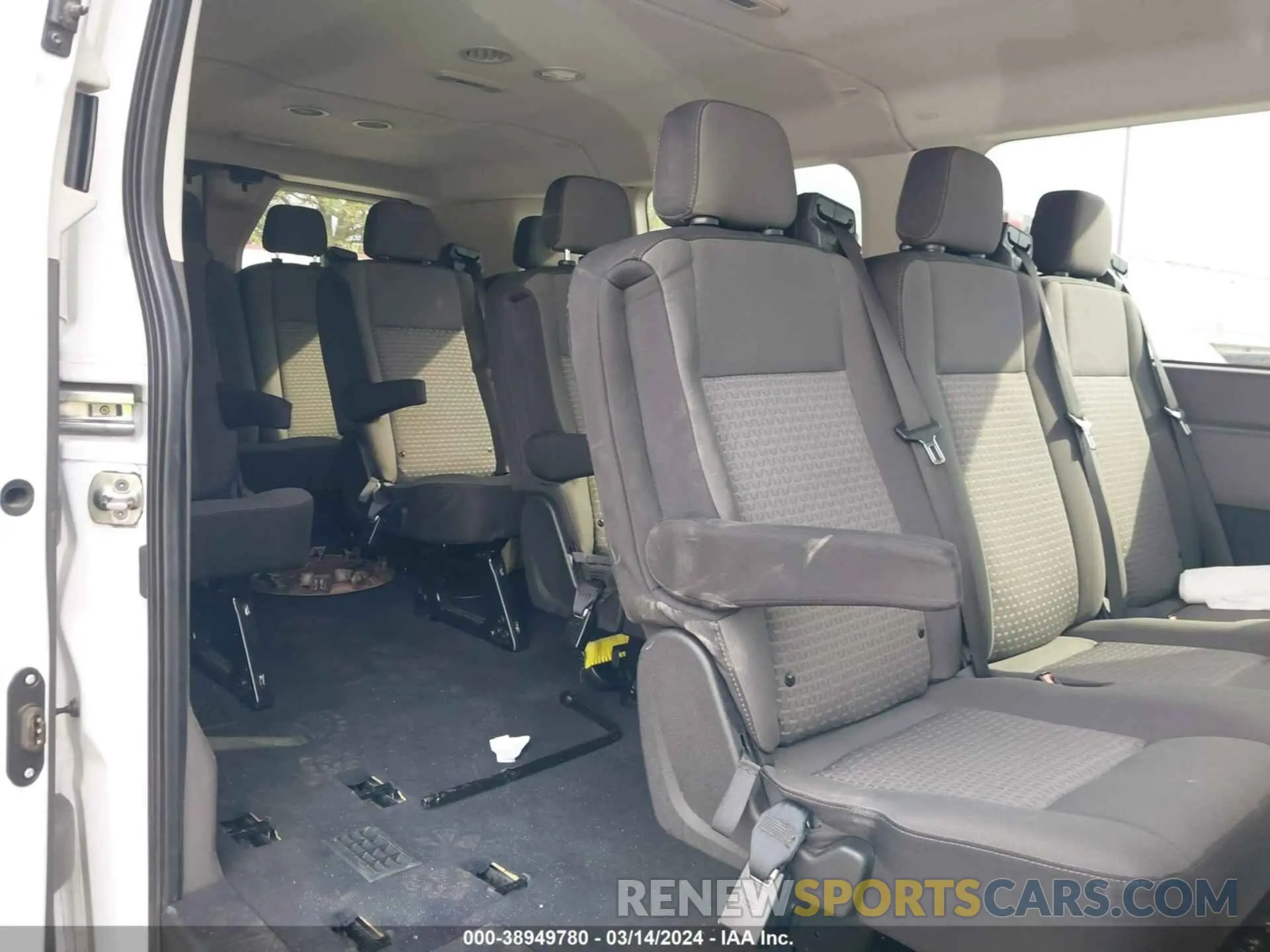8 fotografías del automóvil dañado 1FBAX2Y86NKA79079 FORD TRANSIT-350 PASSENGER VAN 2022