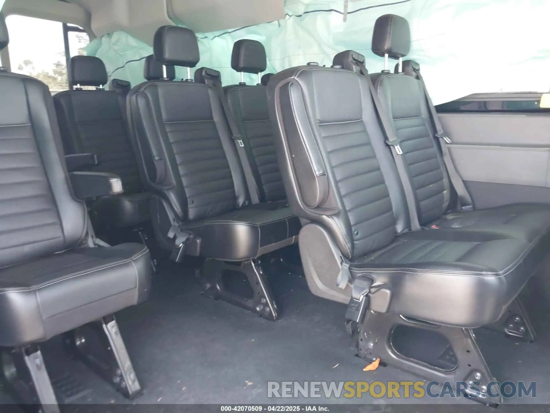 8 fotografías del automóvil dañado 1FBAX9CG0NKA12310 FORD TRANSIT-350 PASSENGER VAN 2022