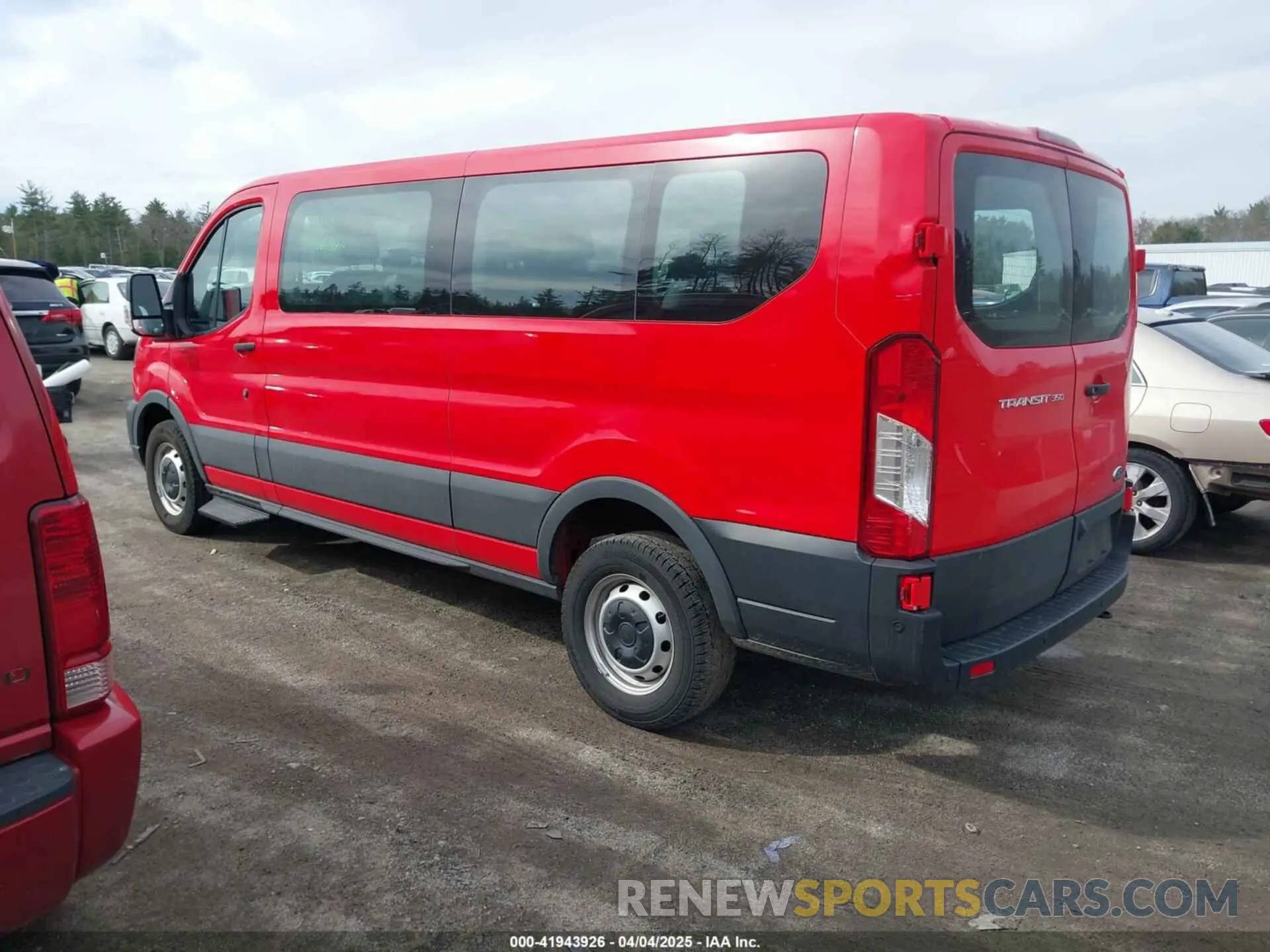 3 fotografías del automóvil dañado 1FBAX2Y81PKB68819 FORD TRANSIT-350 PASSENGER VAN 2023