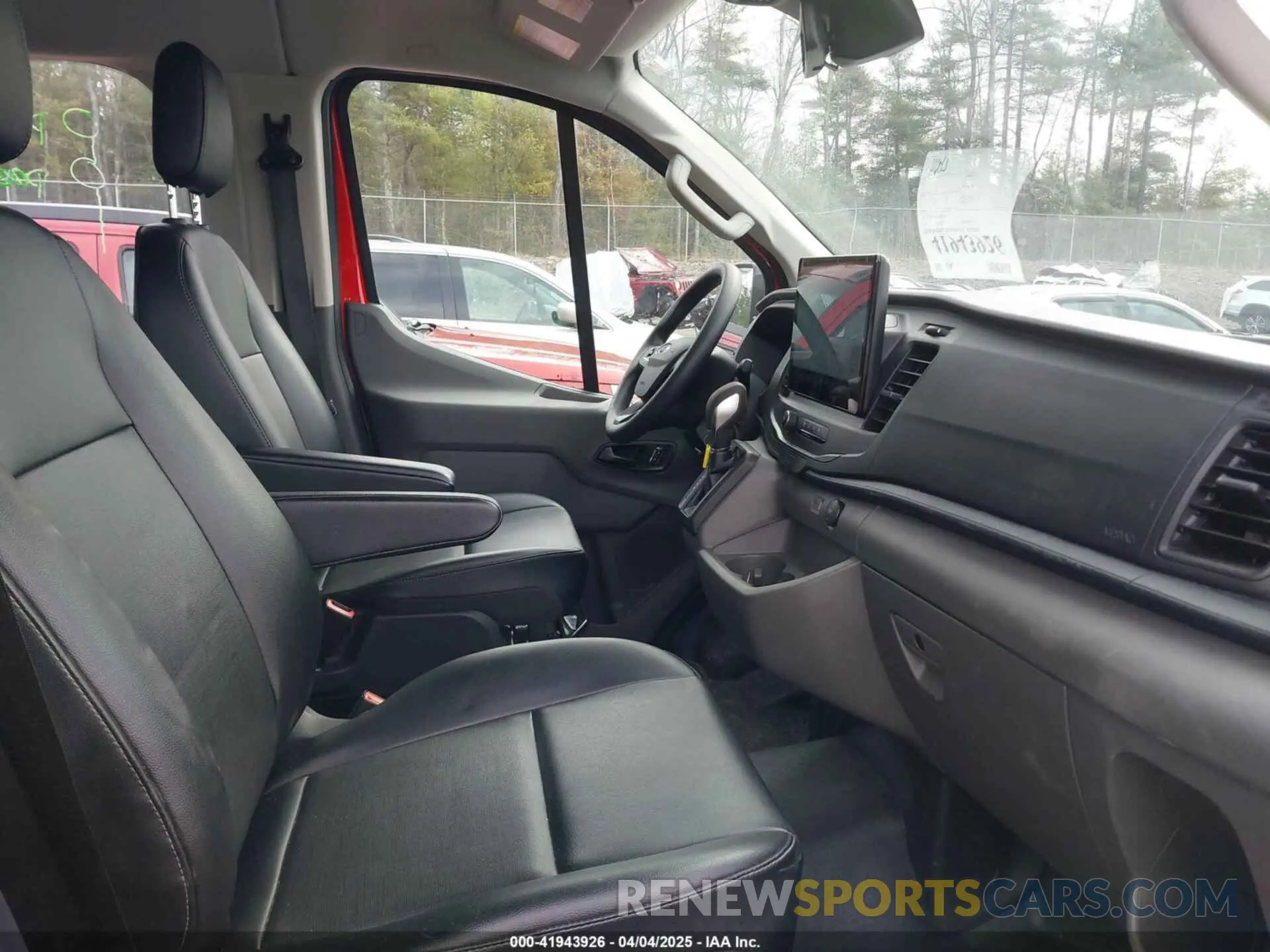 5 fotografías del automóvil dañado 1FBAX2Y81PKB68819 FORD TRANSIT-350 PASSENGER VAN 2023