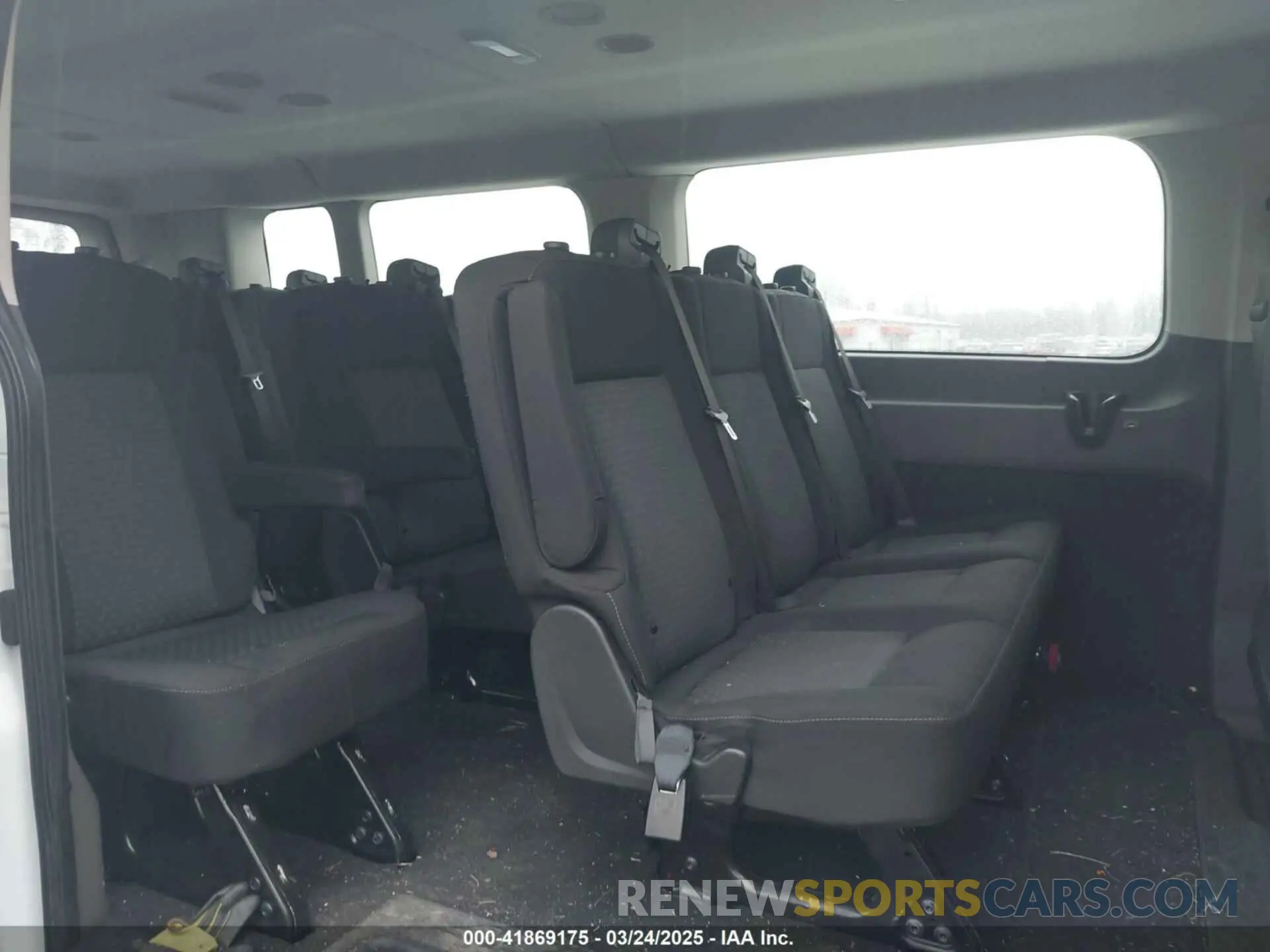 8 fotografías del automóvil dañado 1FBAX2Y83PKA49279 FORD TRANSIT-350 PASSENGER VAN 2023