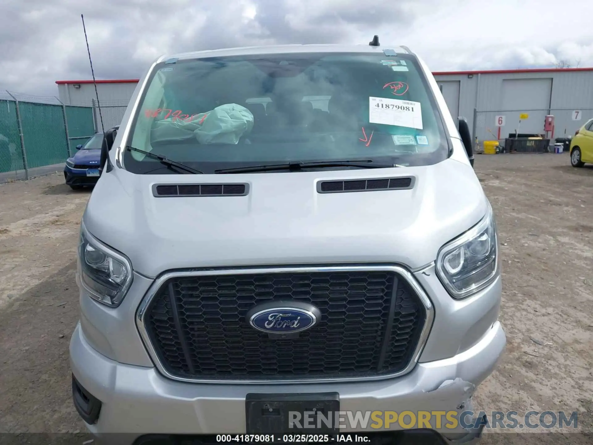 13 fotografías del automóvil dañado 1FBAX2Y86PKB08759 FORD TRANSIT-350 PASSENGER VAN 2023