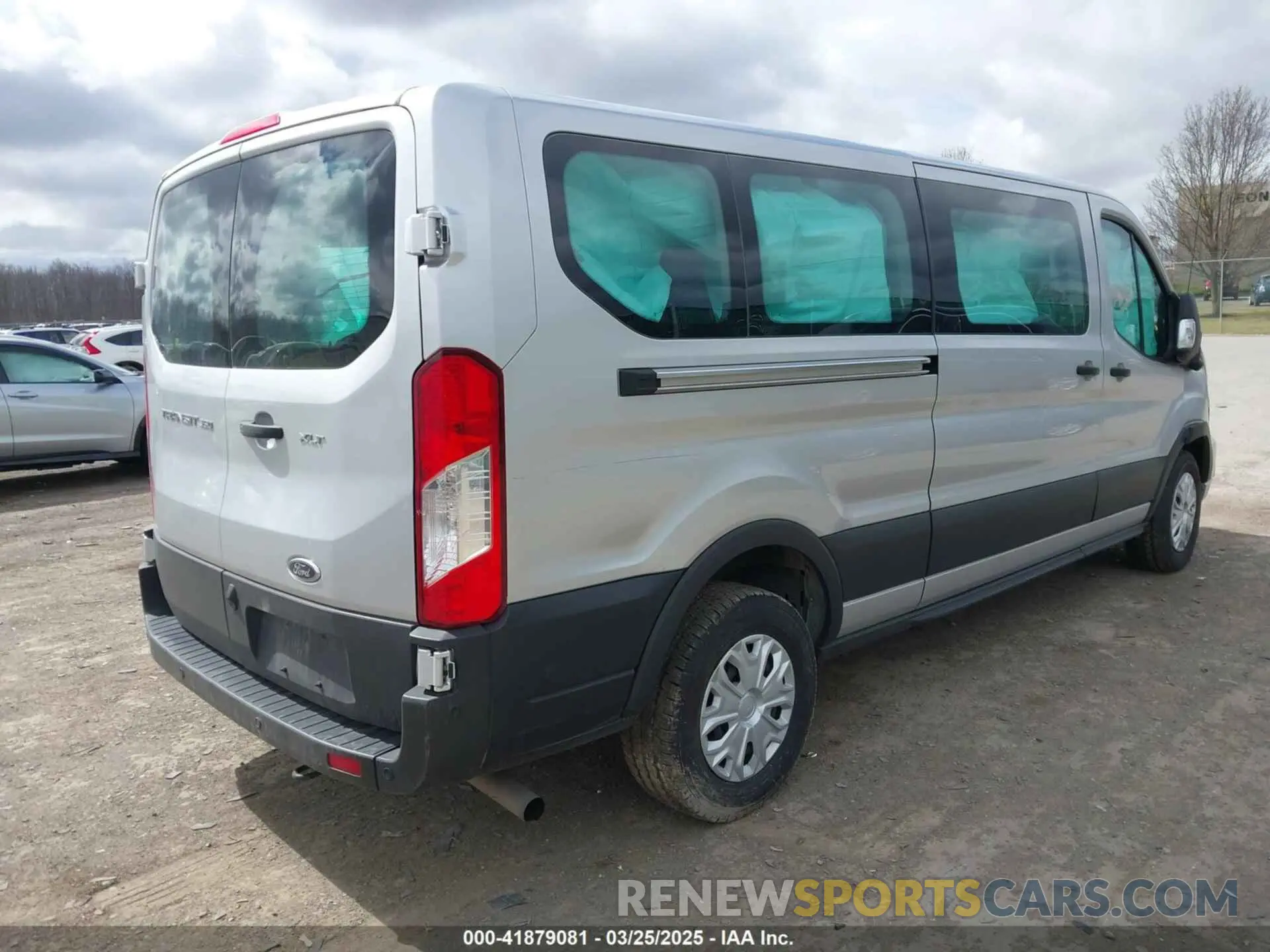4 fotografías del automóvil dañado 1FBAX2Y86PKB08759 FORD TRANSIT-350 PASSENGER VAN 2023