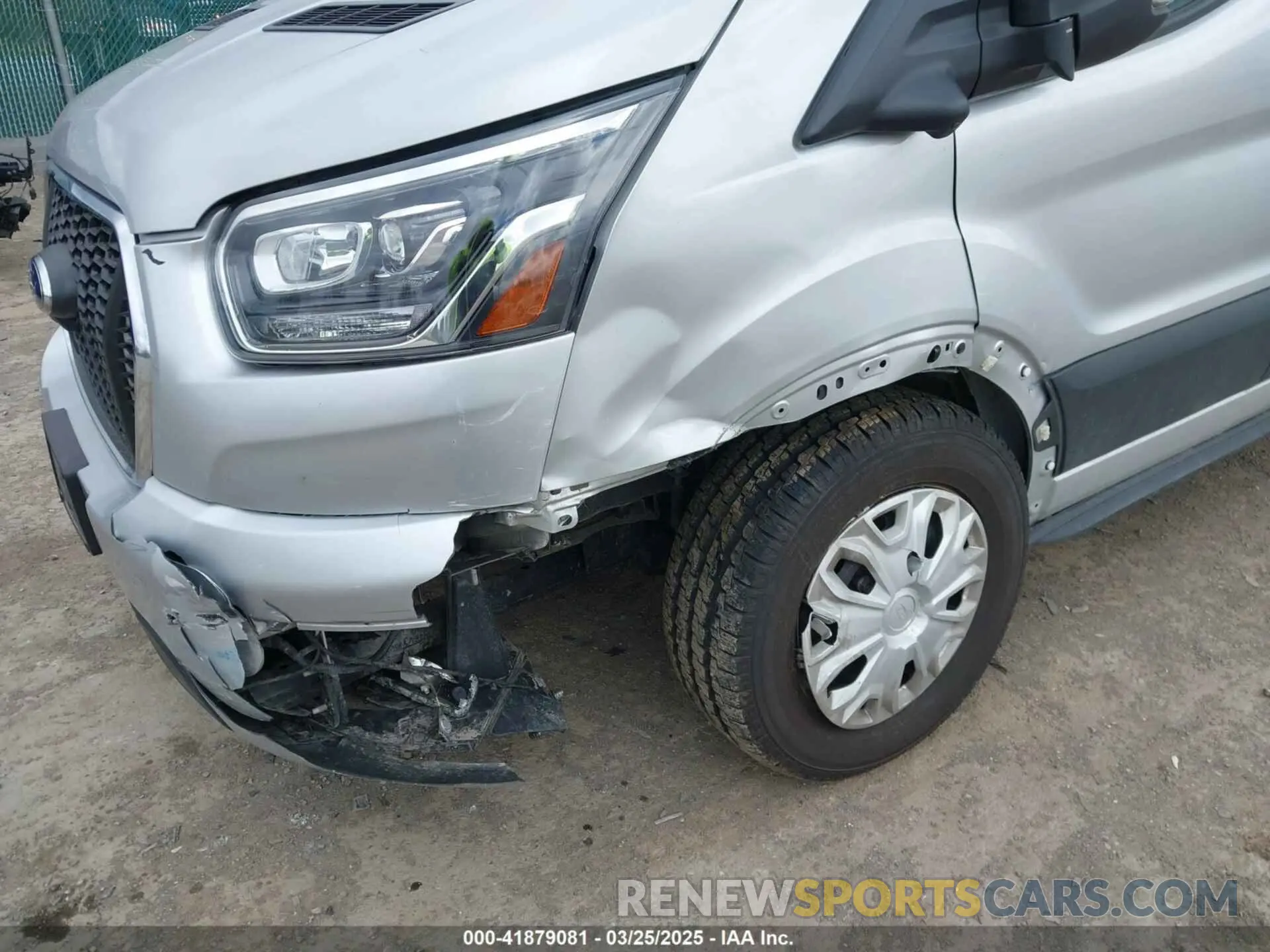 6 fotografías del automóvil dañado 1FBAX2Y86PKB08759 FORD TRANSIT-350 PASSENGER VAN 2023