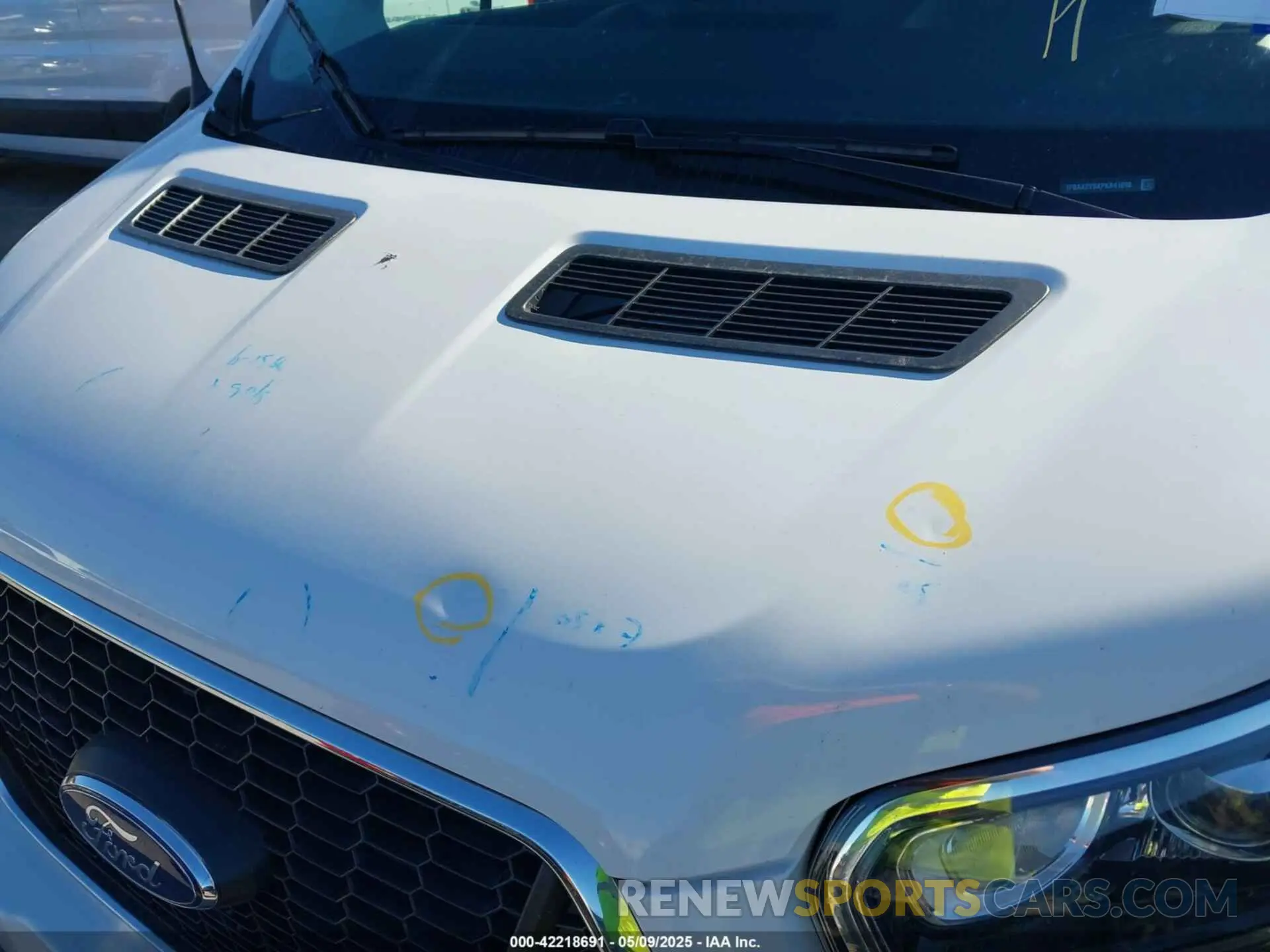 17 fotografías del automóvil dañado 1FBAX2Y8XPKB41098 FORD TRANSIT-350 PASSENGER VAN 2023
