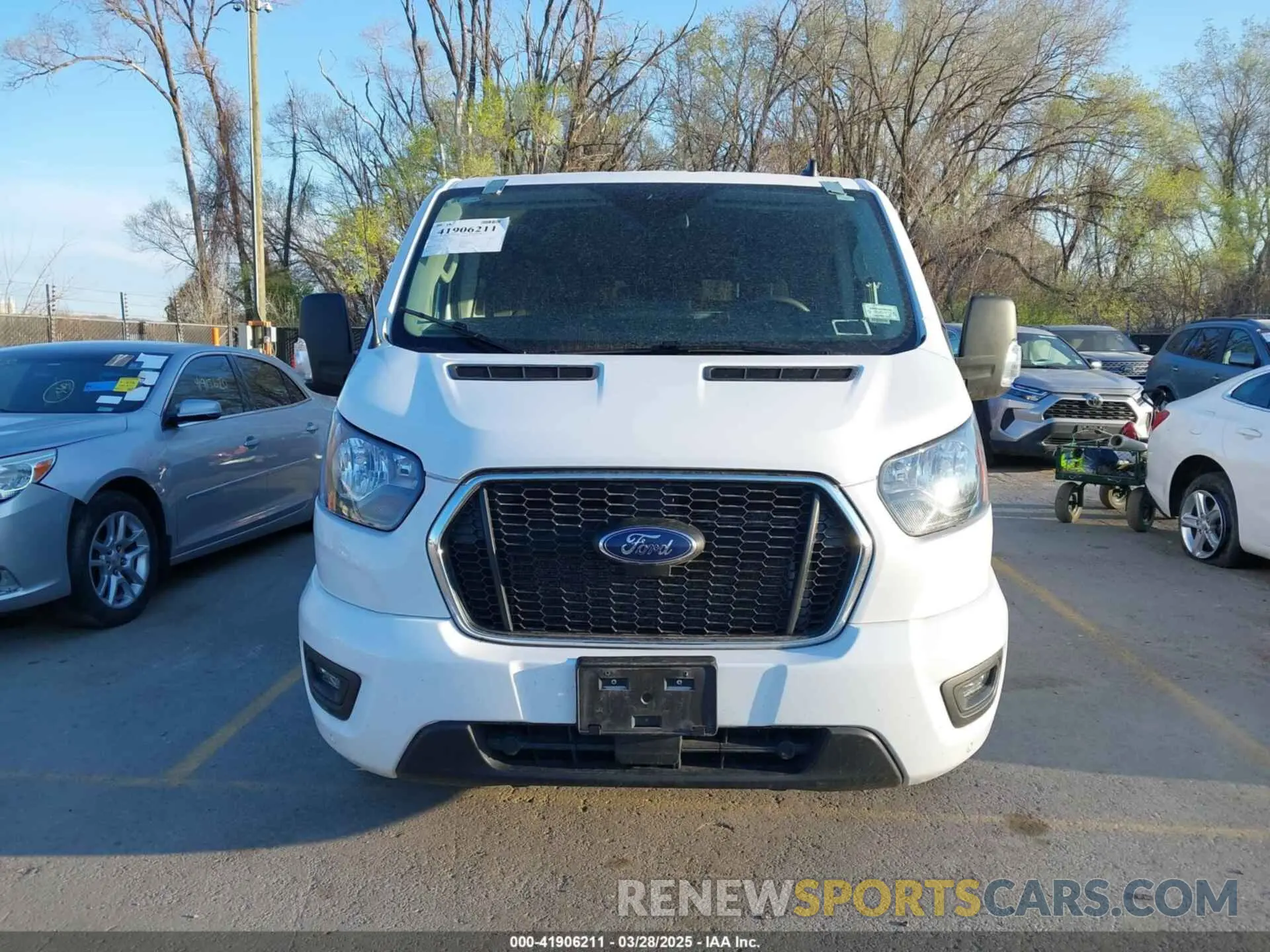 12 fotografías del automóvil dañado 1FBAX2YG1PKA89545 FORD TRANSIT-350 PASSENGER VAN 2023