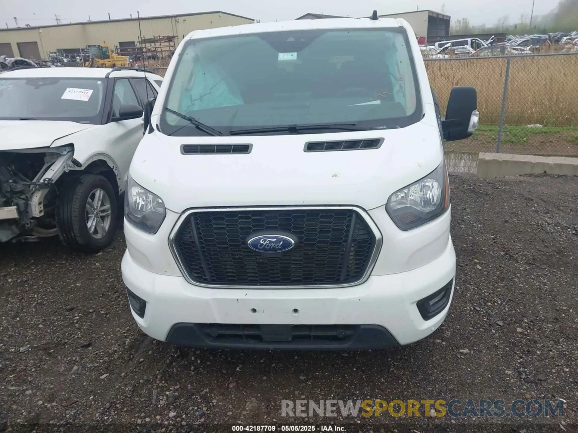 12 fotografías del automóvil dañado 1FBAX2YG1PKA92302 FORD TRANSIT-350 PASSENGER VAN 2023