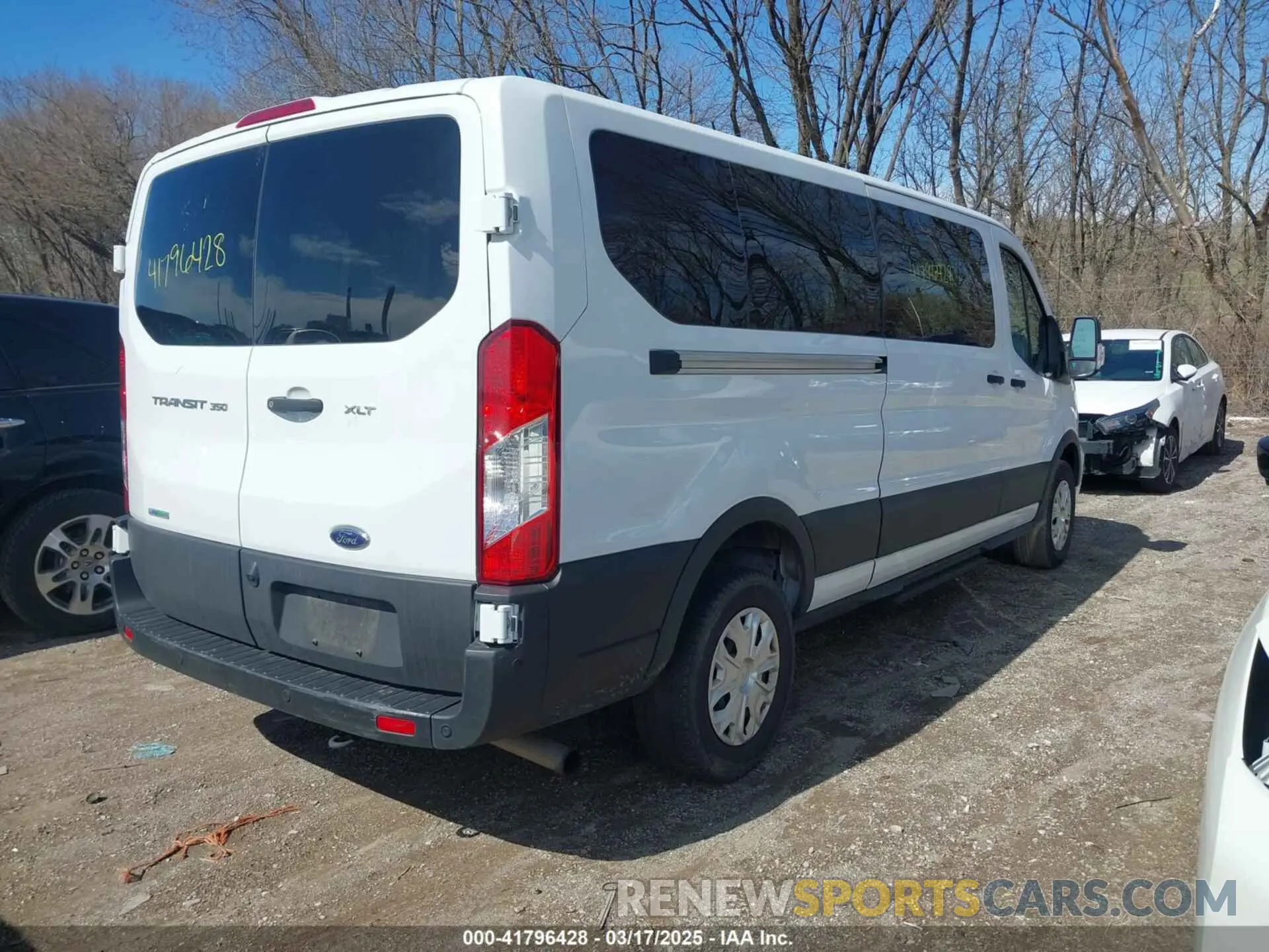 4 fotografías del automóvil dañado 1FBAX2YG2PKA45201 FORD TRANSIT-350 PASSENGER VAN 2023