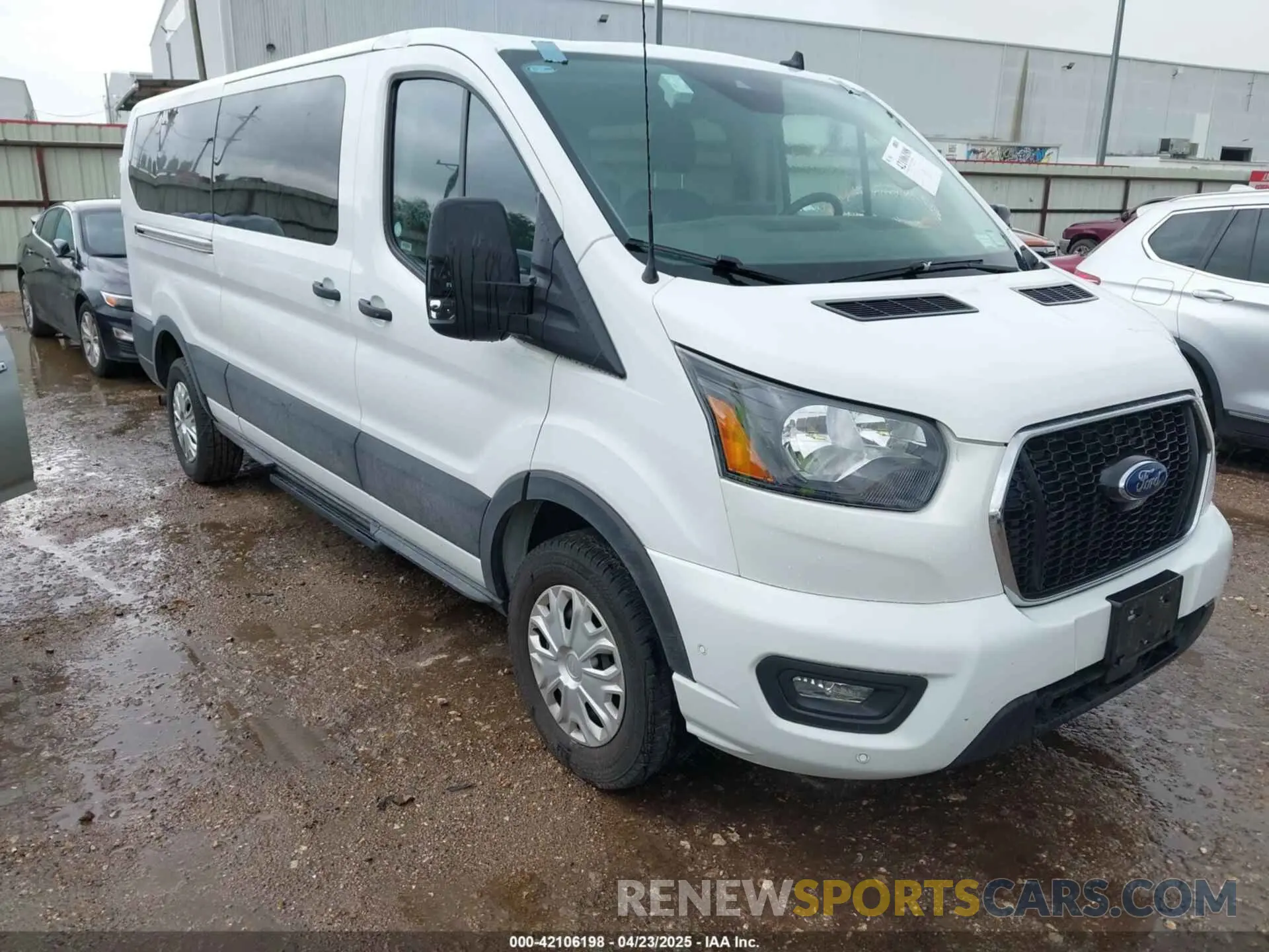 1 fotografías del automóvil dañado 1FBAX2YG2PKA91028 FORD TRANSIT-350 PASSENGER VAN 2023
