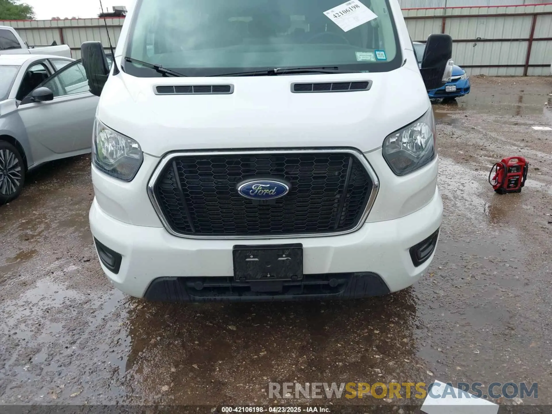 12 fotografías del automóvil dañado 1FBAX2YG2PKA91028 FORD TRANSIT-350 PASSENGER VAN 2023