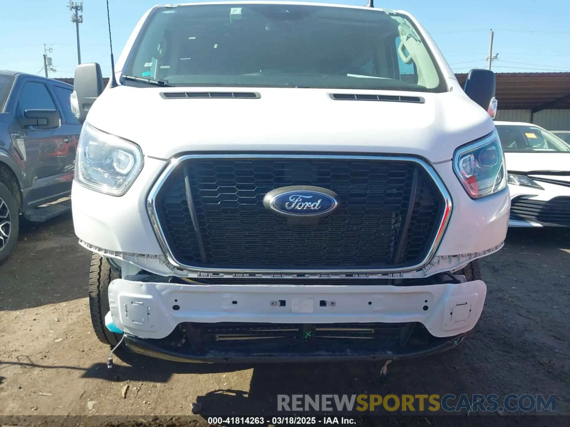 6 fotografías del automóvil dañado 1FBAX2YG2PKB09012 FORD TRANSIT-350 PASSENGER VAN 2023