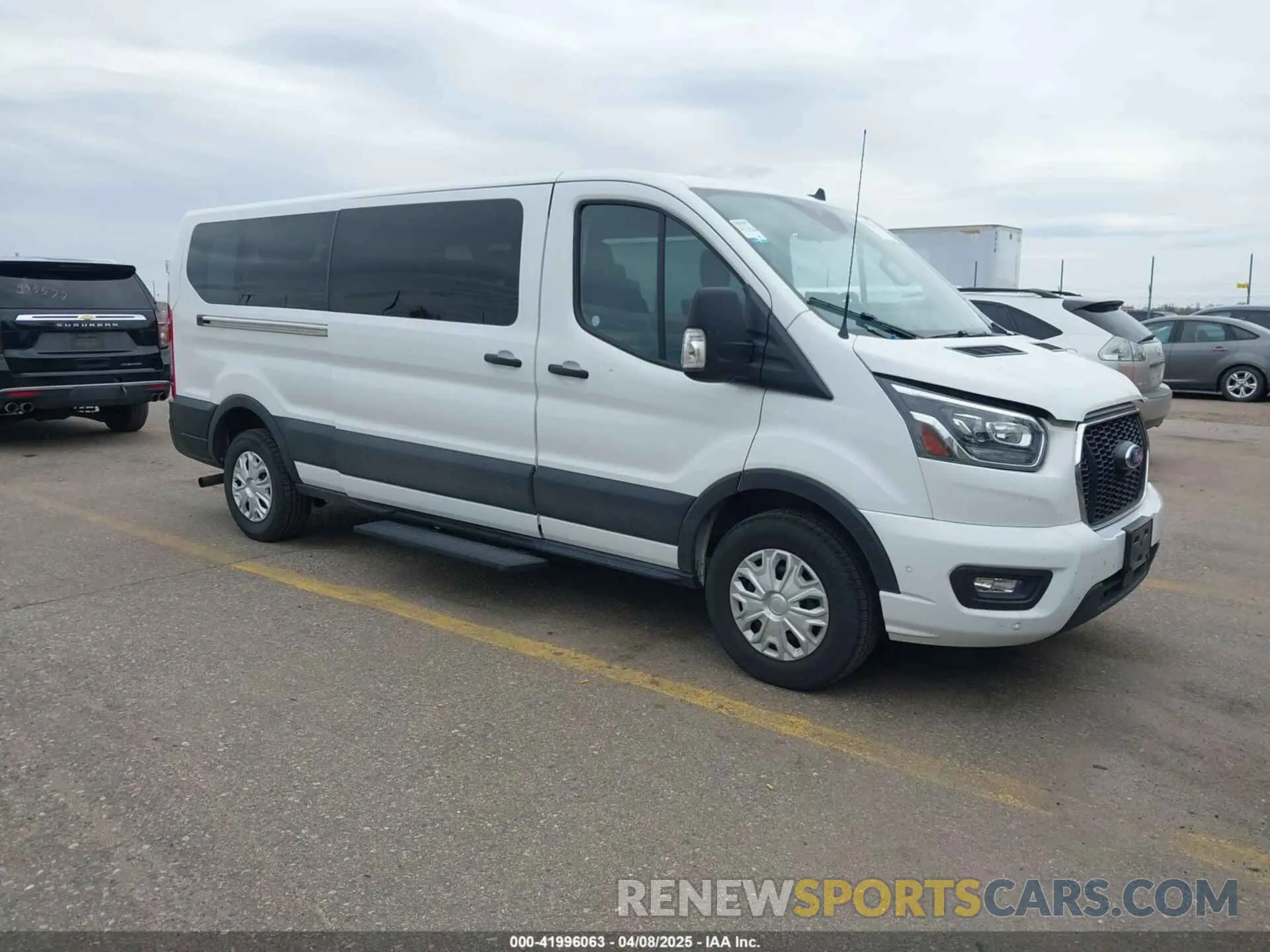 1 fotografías del automóvil dañado 1FBAX2YG3PKA63237 FORD TRANSIT-350 PASSENGER VAN 2023