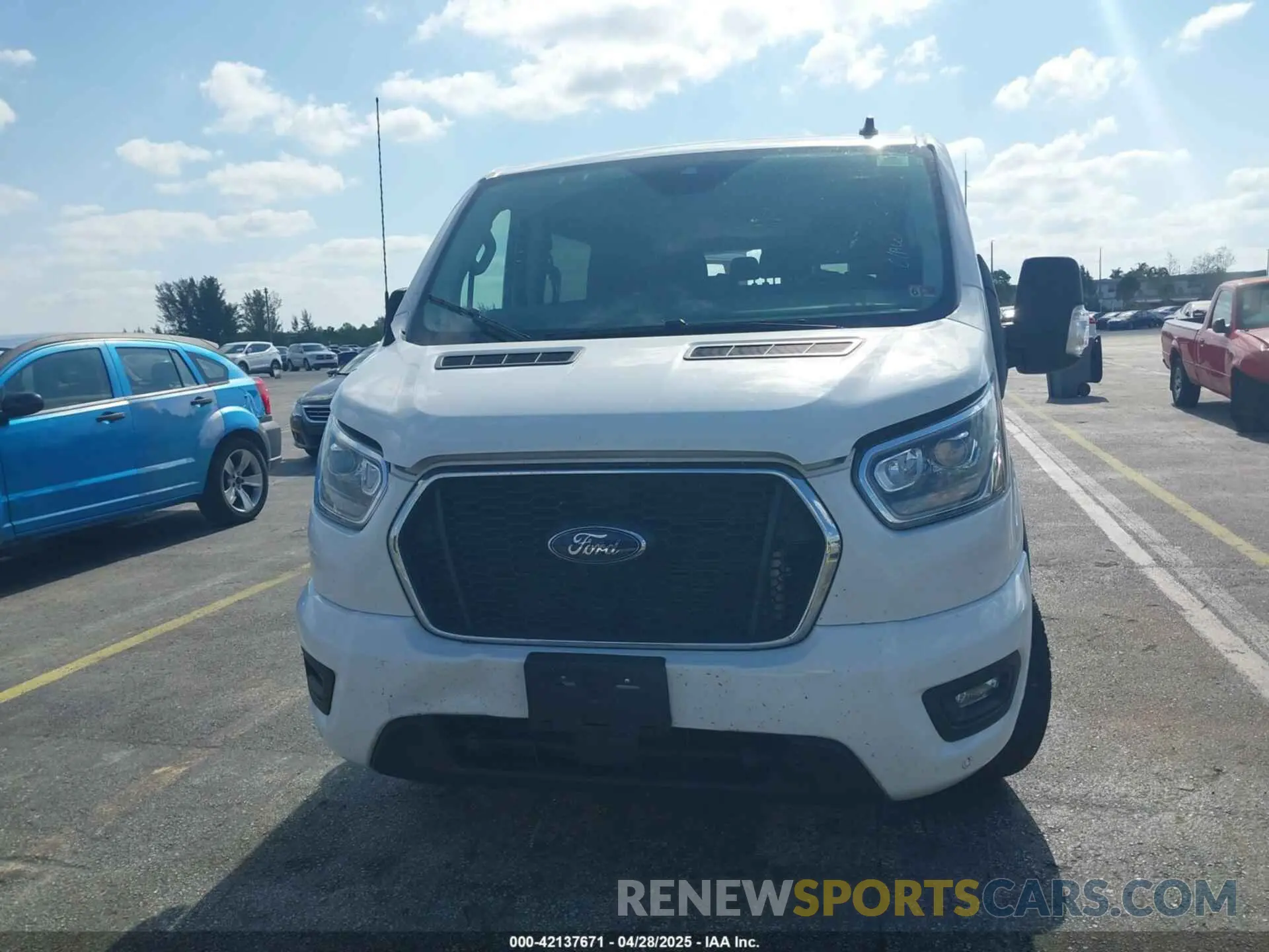 12 fotografías del automóvil dañado 1FBAX2YG6PKB08879 FORD TRANSIT-350 PASSENGER VAN 2023