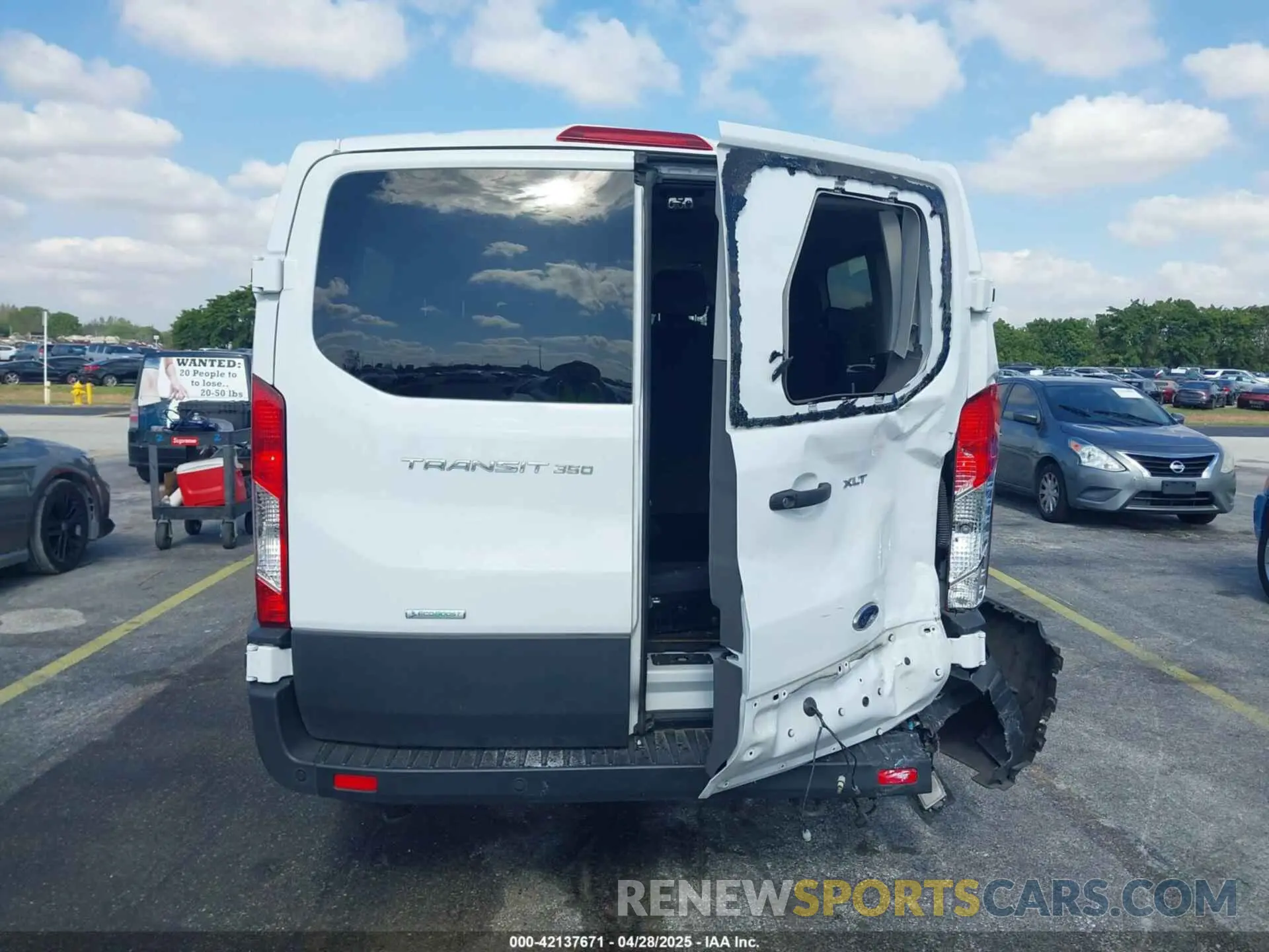 16 fotografías del automóvil dañado 1FBAX2YG6PKB08879 FORD TRANSIT-350 PASSENGER VAN 2023