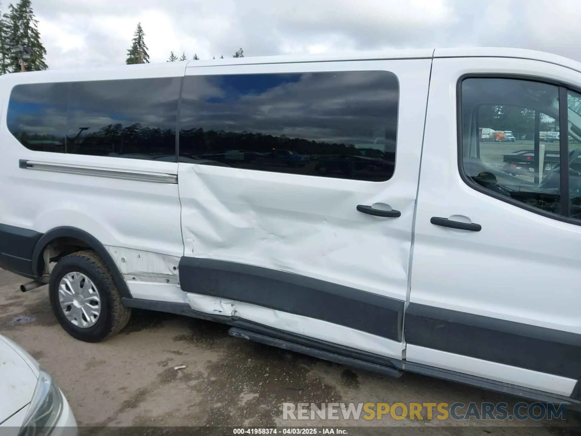 6 fotografías del automóvil dañado 1FBAX2YGXPKA94291 FORD TRANSIT-350 PASSENGER VAN 2023