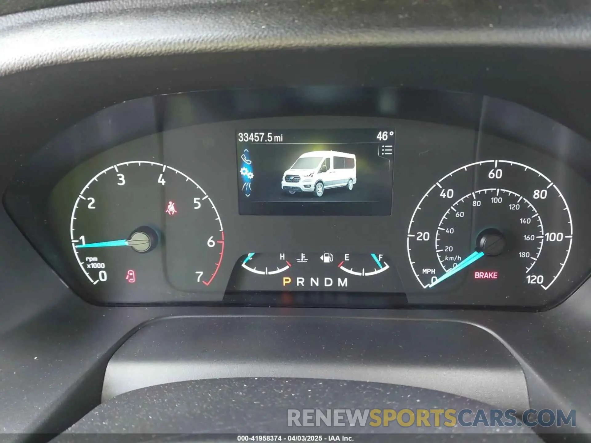 7 fotografías del automóvil dañado 1FBAX2YGXPKA94291 FORD TRANSIT-350 PASSENGER VAN 2023