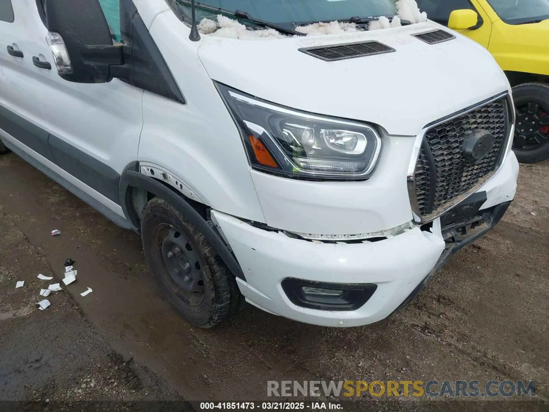 17 fotografías del automóvil dañado 1FBAX2YGXPKB41710 FORD TRANSIT-350 PASSENGER VAN 2023