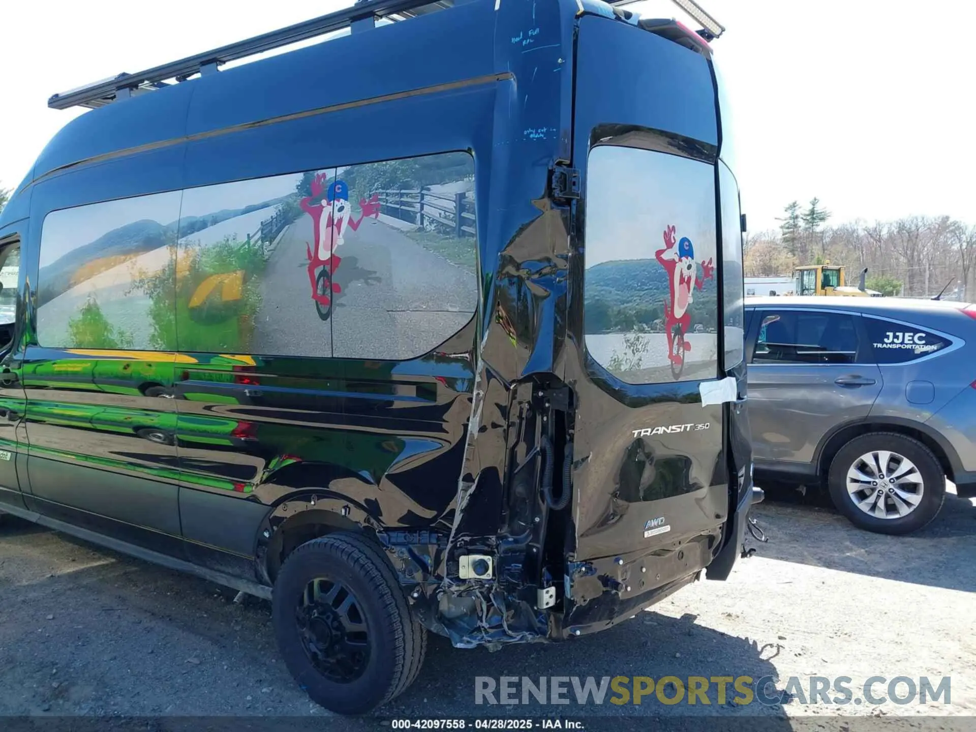 6 fotografías del automóvil dañado 1FBAX9XG7PKA21972 FORD TRANSIT-350 PASSENGER VAN 2023