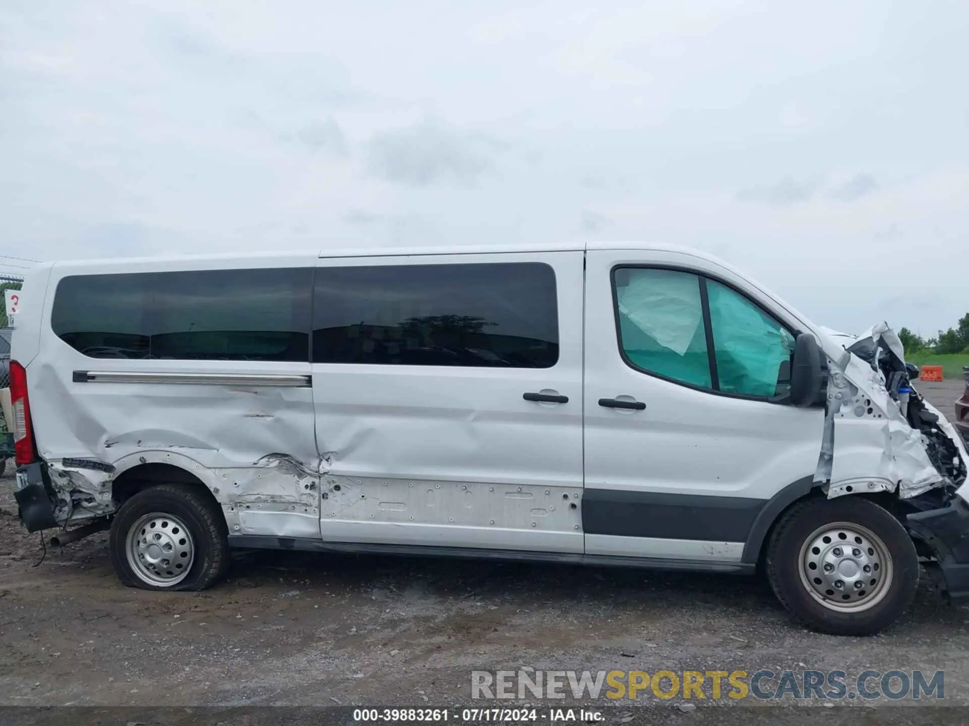 13 fotografías del automóvil dañado 1FBAX9Y83PKC08567 FORD TRANSIT-350 PASSENGER VAN 2023