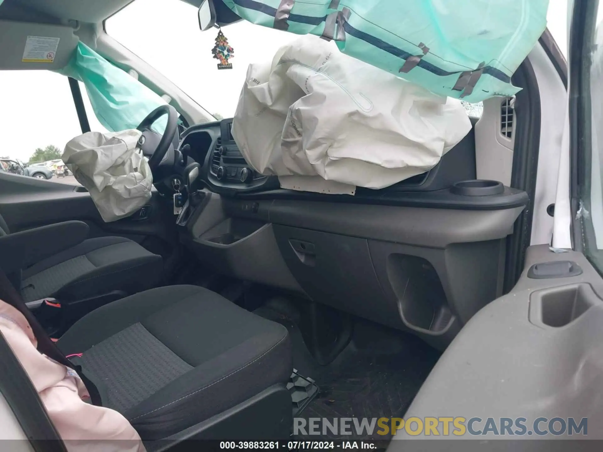 5 fotografías del automóvil dañado 1FBAX9Y83PKC08567 FORD TRANSIT-350 PASSENGER VAN 2023