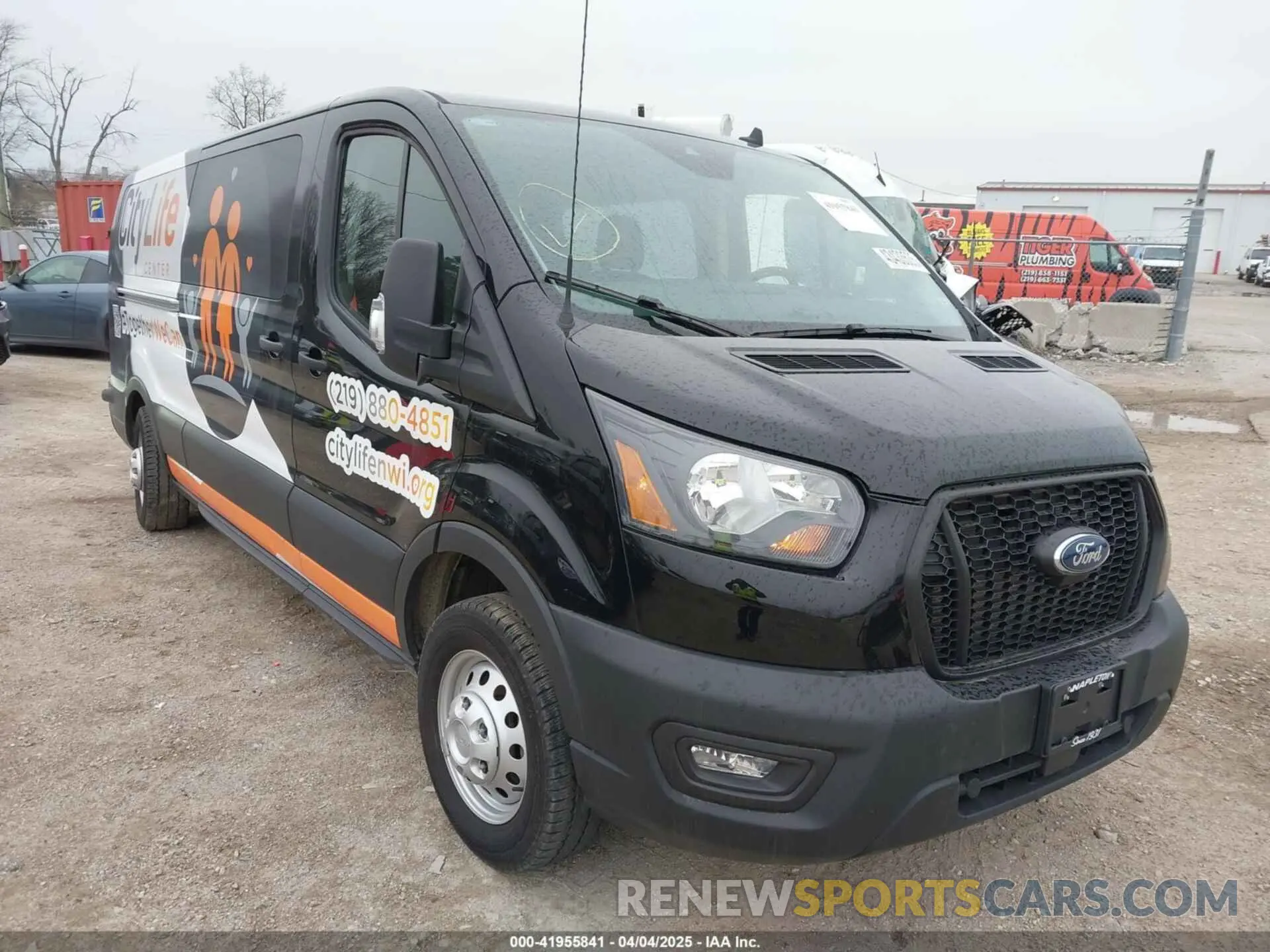 1 fotografías del automóvil dañado 1FBAX9Y89PKC12414 FORD TRANSIT-350 PASSENGER VAN 2023