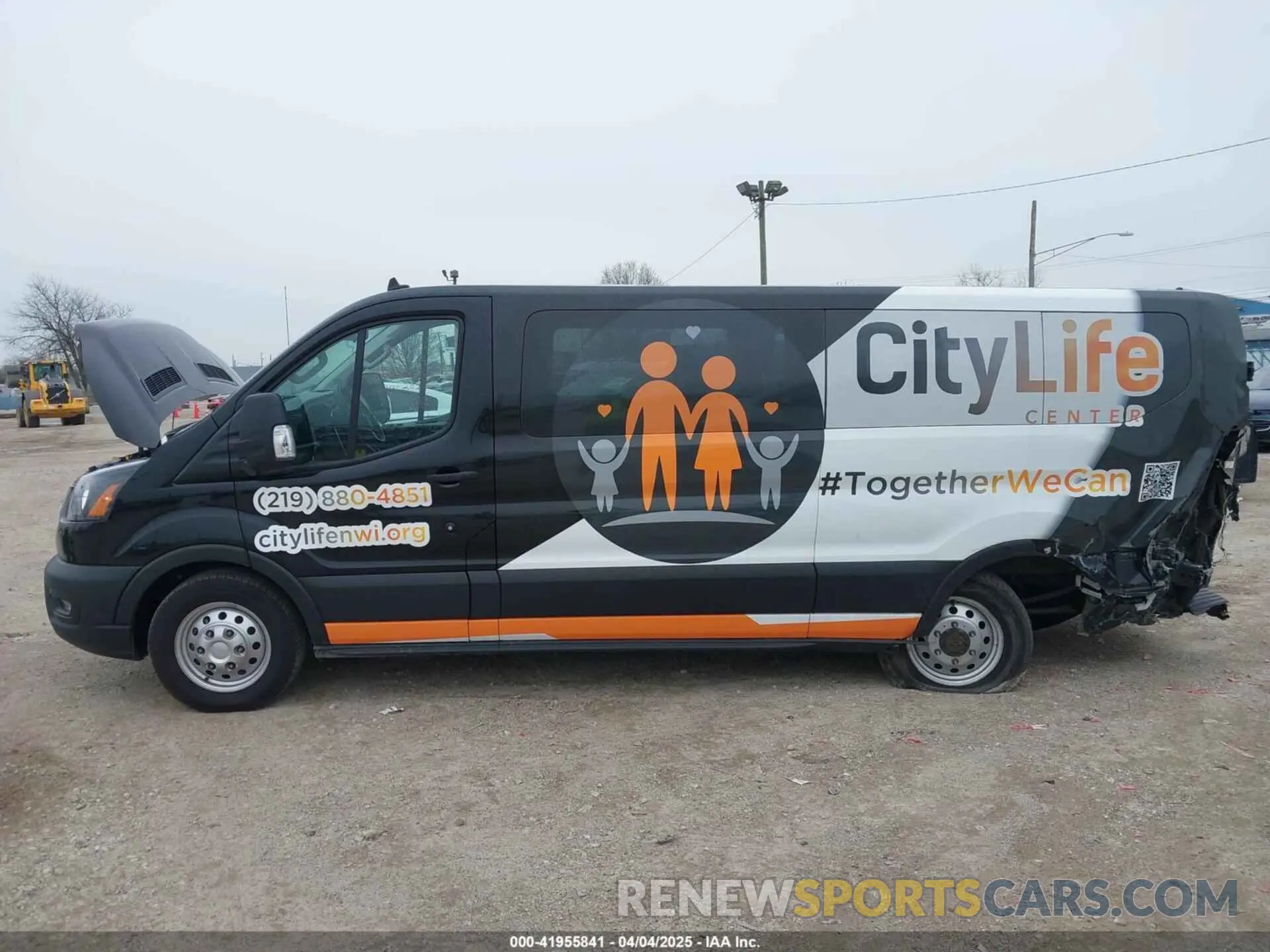 14 fotografías del automóvil dañado 1FBAX9Y89PKC12414 FORD TRANSIT-350 PASSENGER VAN 2023