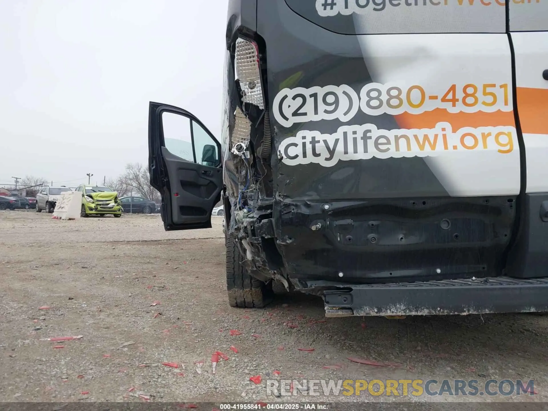 19 fotografías del automóvil dañado 1FBAX9Y89PKC12414 FORD TRANSIT-350 PASSENGER VAN 2023