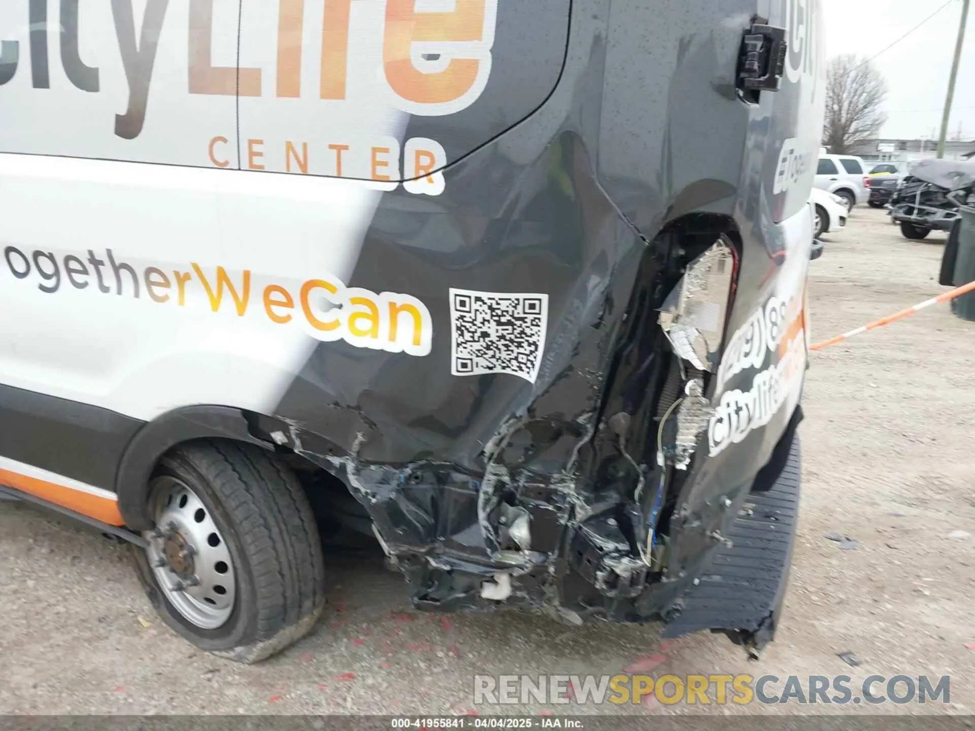 6 fotografías del automóvil dañado 1FBAX9Y89PKC12414 FORD TRANSIT-350 PASSENGER VAN 2023