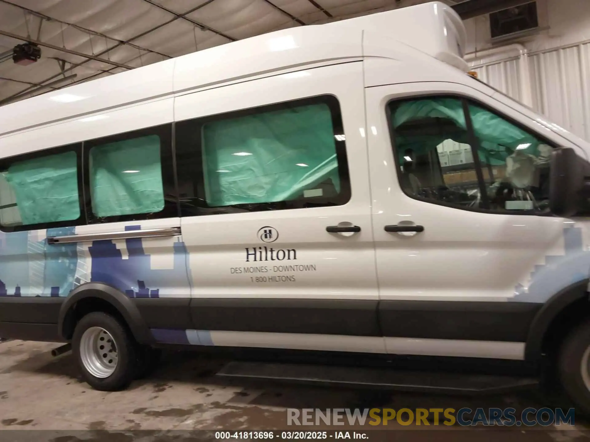 15 fotografías del automóvil dañado 1FBVU4X80PKC01073 FORD TRANSIT-350 PASSENGER VAN 2023