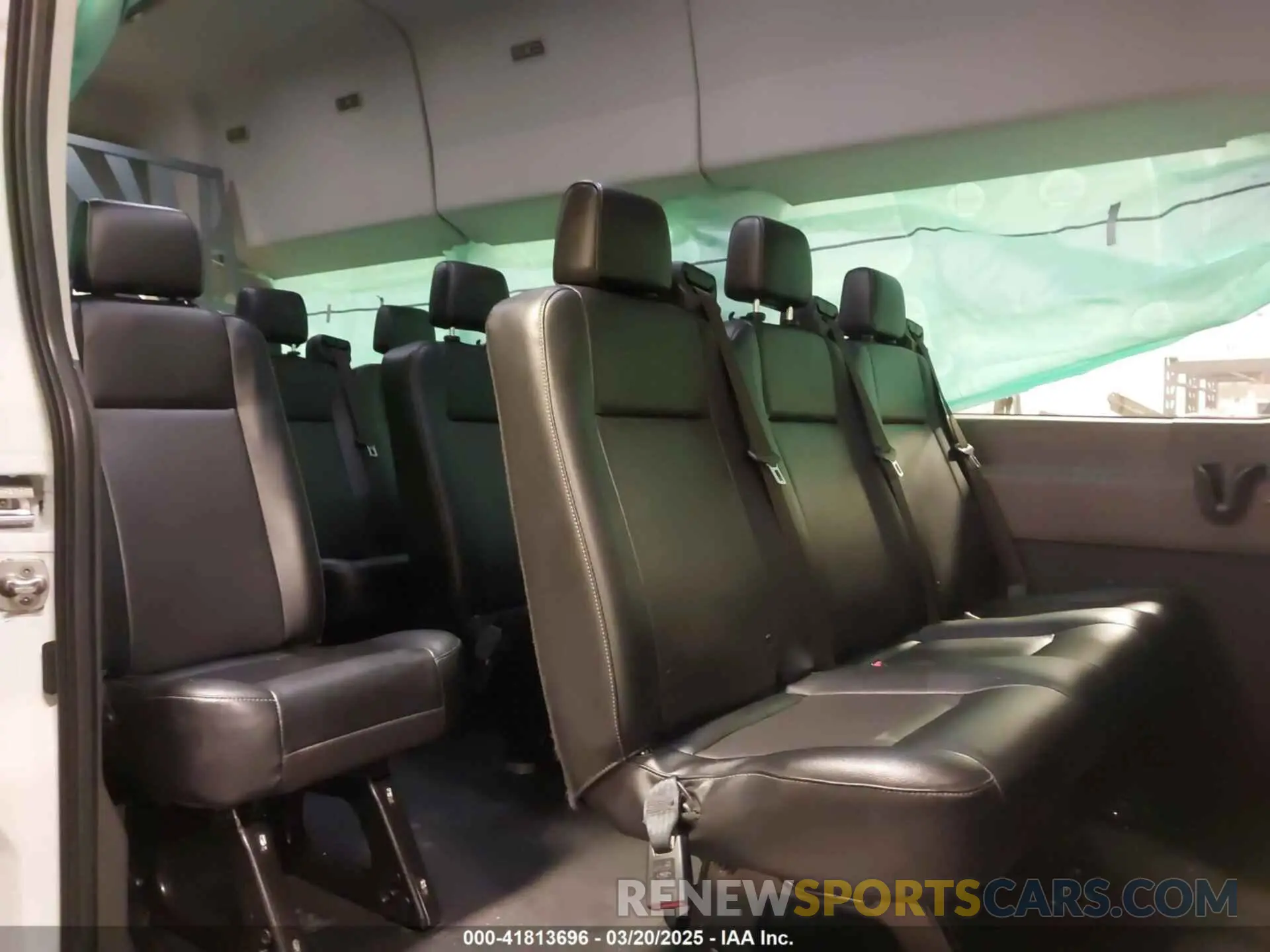 6 fotografías del automóvil dañado 1FBVU4X80PKC01073 FORD TRANSIT-350 PASSENGER VAN 2023