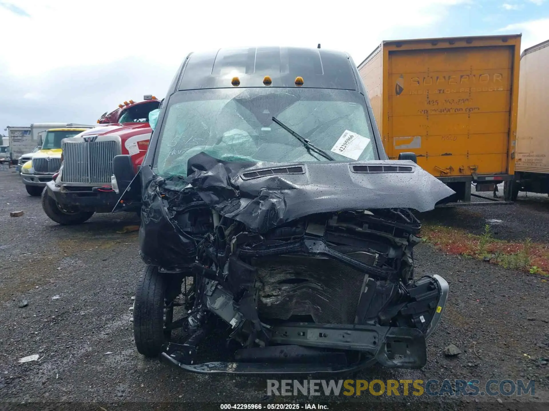 11 fotografías del automóvil dañado 1FBVU4X83PKA55378 FORD TRANSIT-350 PASSENGER VAN 2023