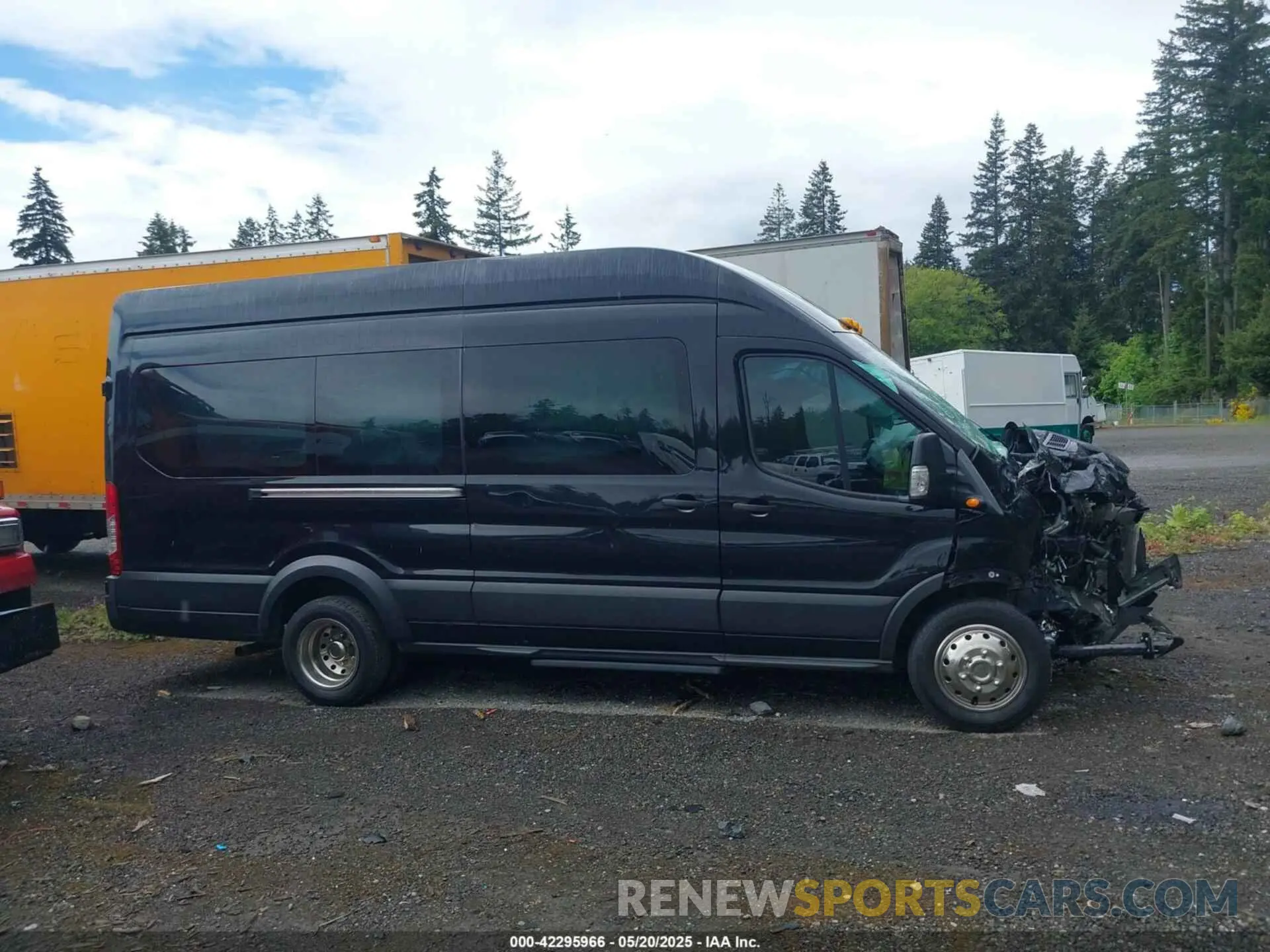 12 fotografías del automóvil dañado 1FBVU4X83PKA55378 FORD TRANSIT-350 PASSENGER VAN 2023