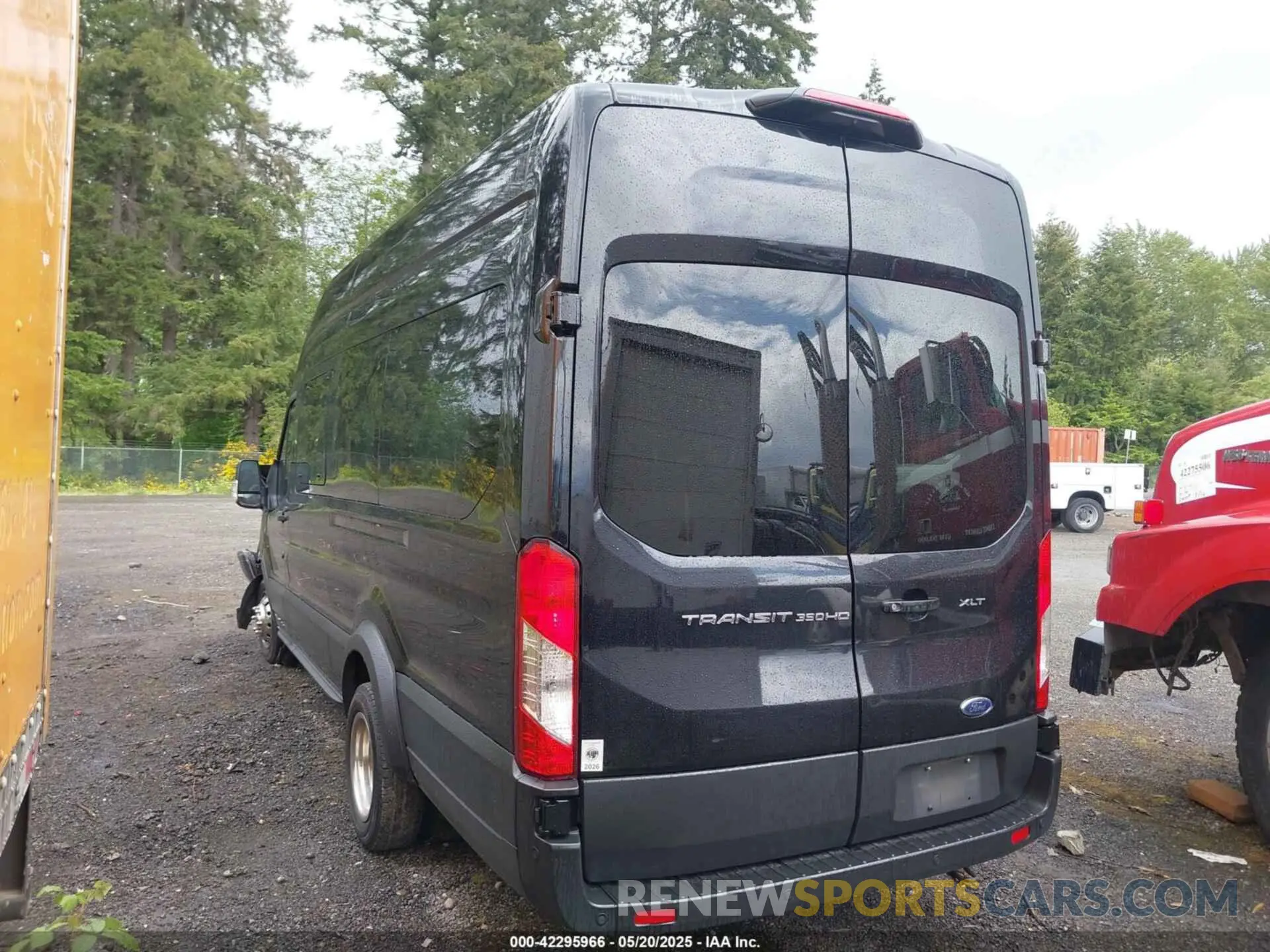 3 fotografías del automóvil dañado 1FBVU4X83PKA55378 FORD TRANSIT-350 PASSENGER VAN 2023