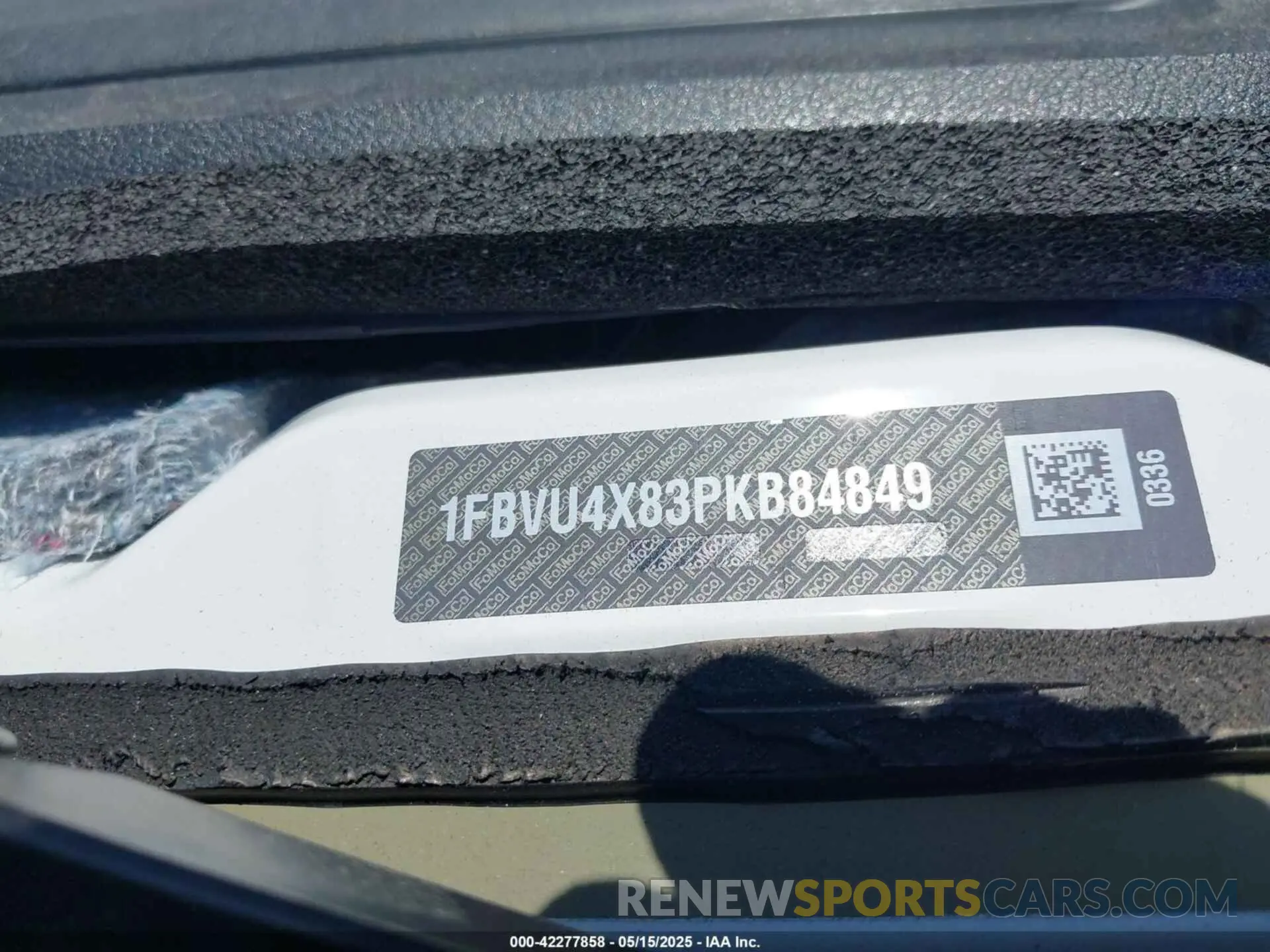 9 fotografías del automóvil dañado 1FBVU4X83PKB84849 FORD TRANSIT-350 PASSENGER VAN 2023