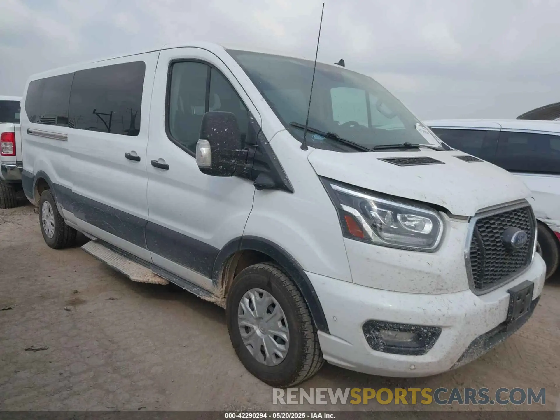 1 fotografías del automóvil dañado 1FDAX2Y89PKA45101 FORD TRANSIT-350 PASSENGER VAN 2023
