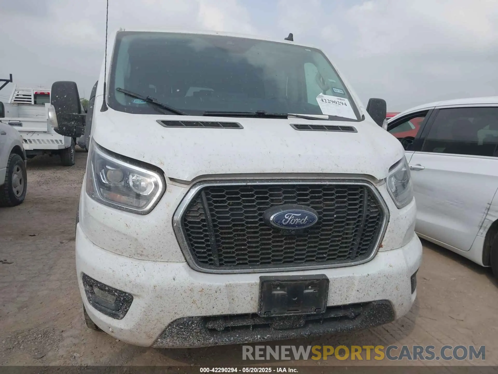12 fotografías del automóvil dañado 1FDAX2Y89PKA45101 FORD TRANSIT-350 PASSENGER VAN 2023