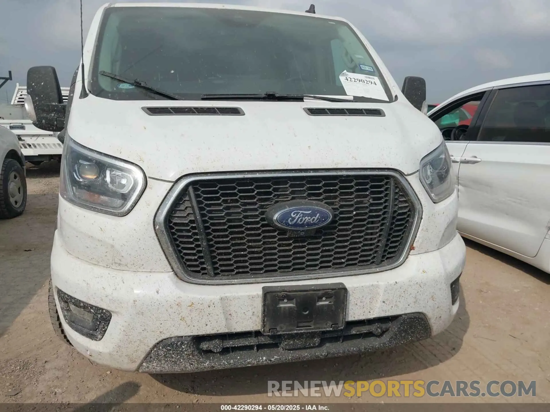6 fotografías del automóvil dañado 1FDAX2Y89PKA45101 FORD TRANSIT-350 PASSENGER VAN 2023