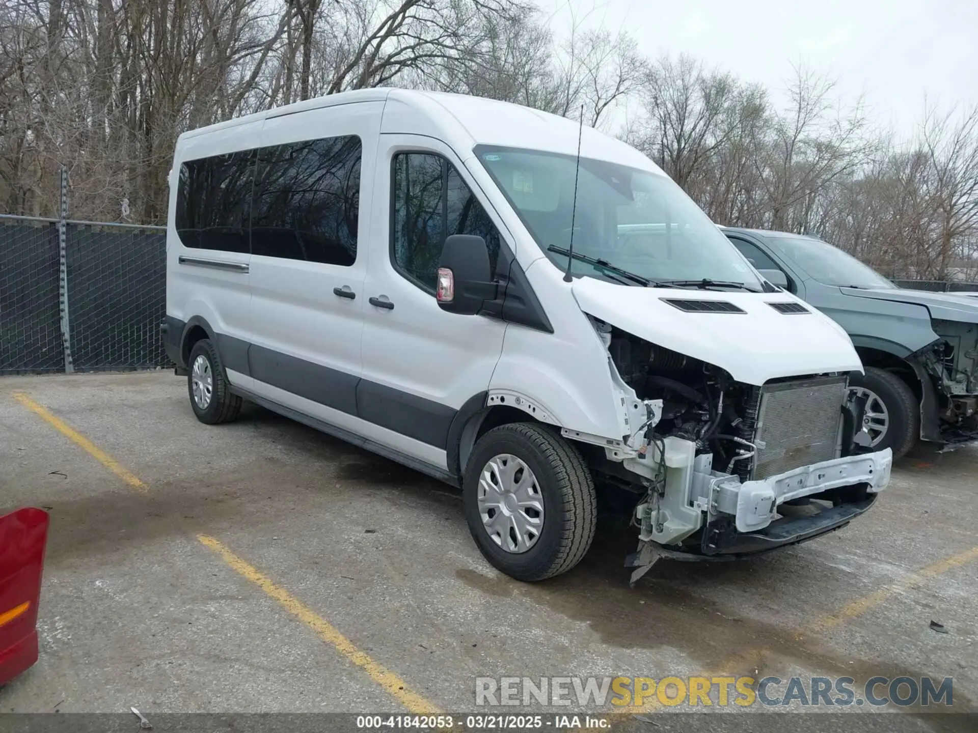 1 fotografías del automóvil dañado 1FBAX2C86RKA52252 FORD TRANSIT-350 PASSENGER VAN 2024