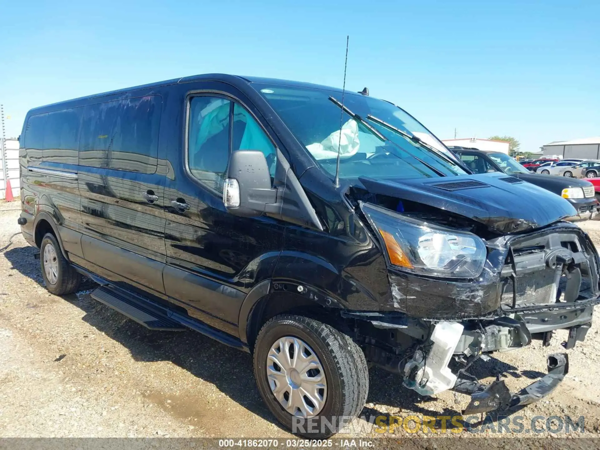 1 fotografías del automóvil dañado 1FBAX2Y80RKA16100 FORD TRANSIT-350 PASSENGER VAN 2024