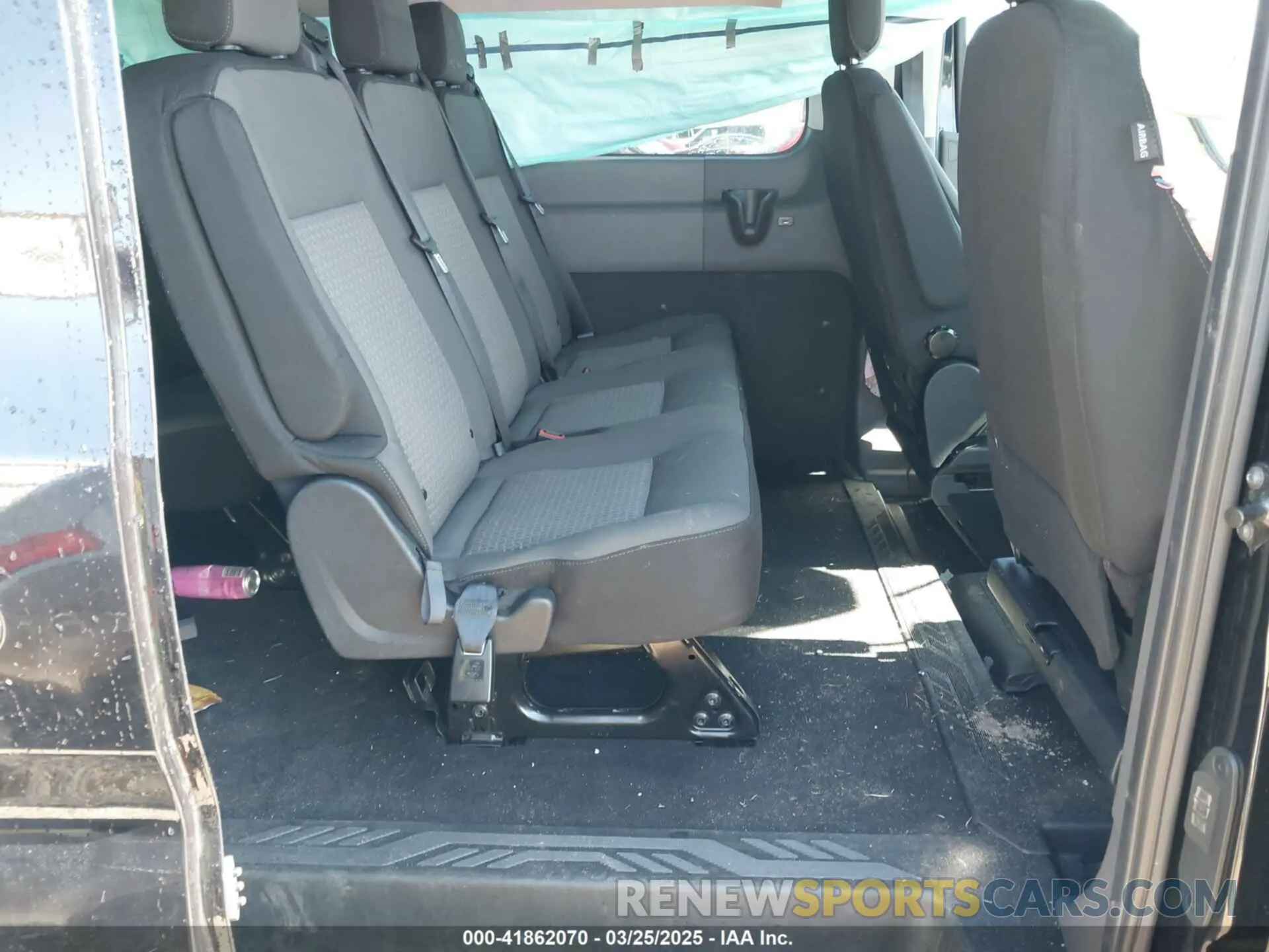8 fotografías del automóvil dañado 1FBAX2Y80RKA16100 FORD TRANSIT-350 PASSENGER VAN 2024