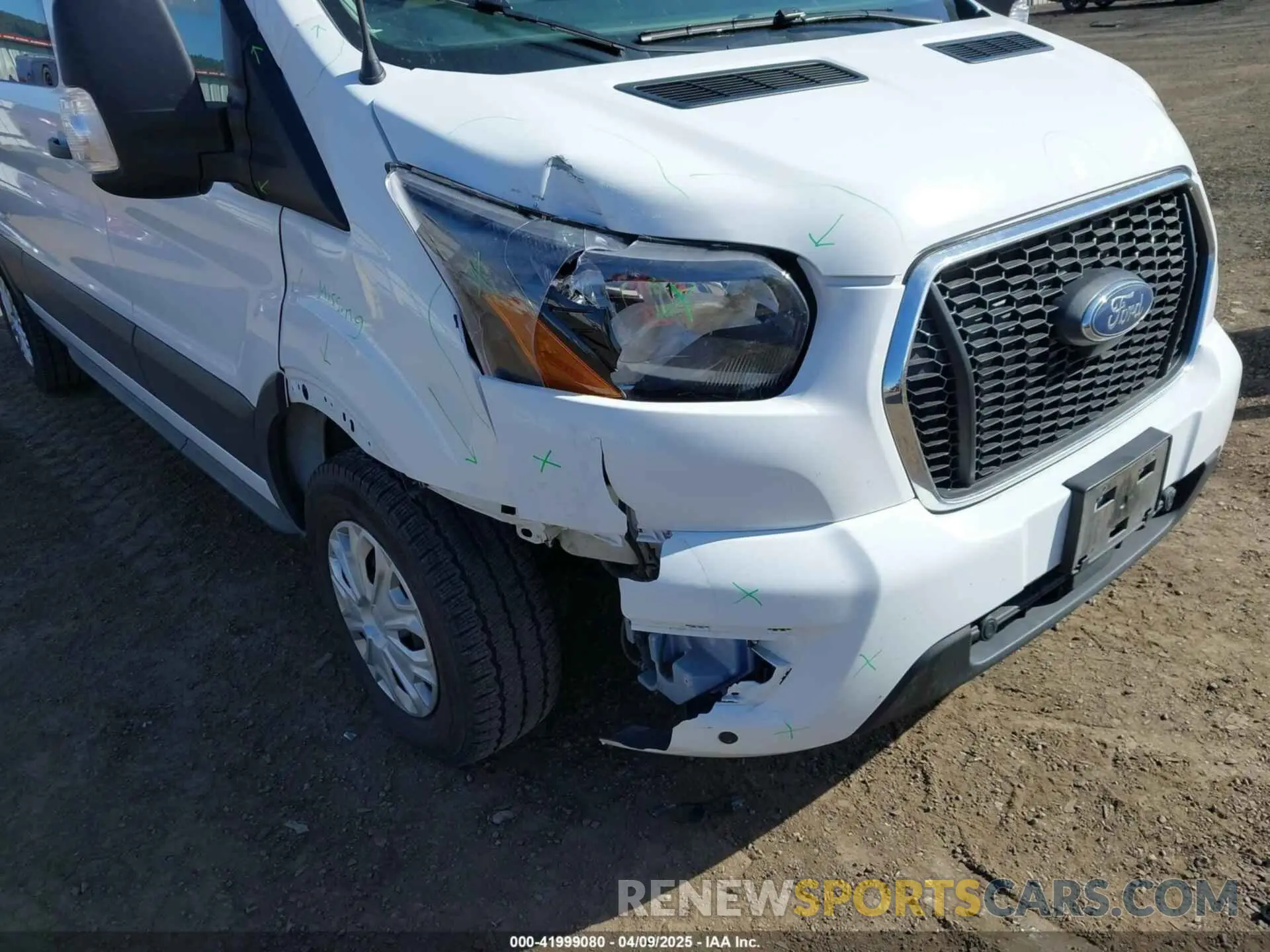 6 fotografías del automóvil dañado 1FBAX2Y81RKA73471 FORD TRANSIT-350 PASSENGER VAN 2024