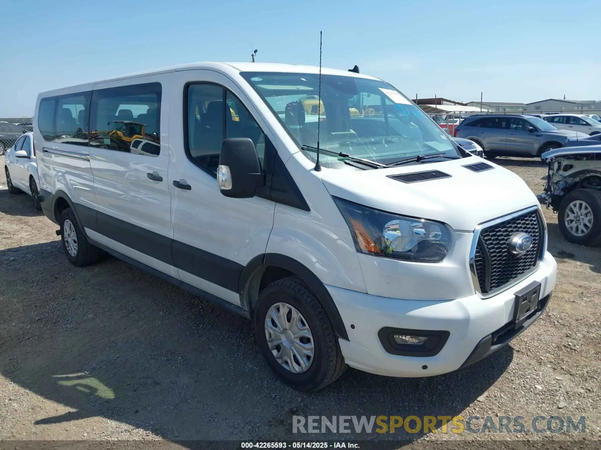 1 fotografías del automóvil dañado 1FBAX2Y86RKA08969 FORD TRANSIT-350 PASSENGER VAN 2024