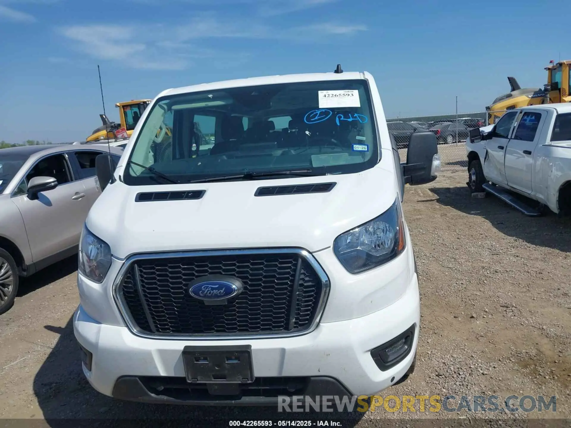 12 fotografías del automóvil dañado 1FBAX2Y86RKA08969 FORD TRANSIT-350 PASSENGER VAN 2024